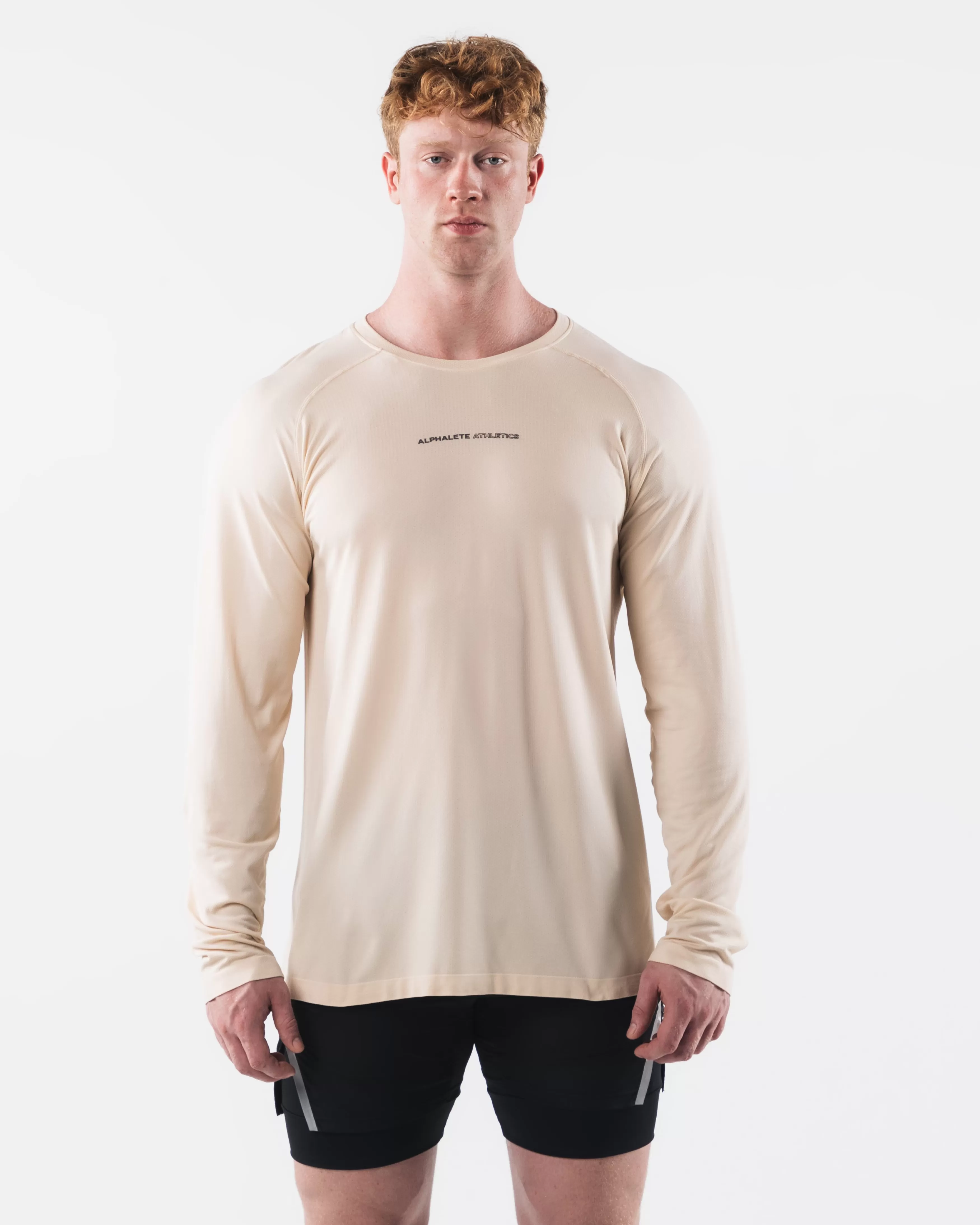 Alphalete Athletics T-shirts | Long Sleeve Shirts>AA Airtech LS Tee