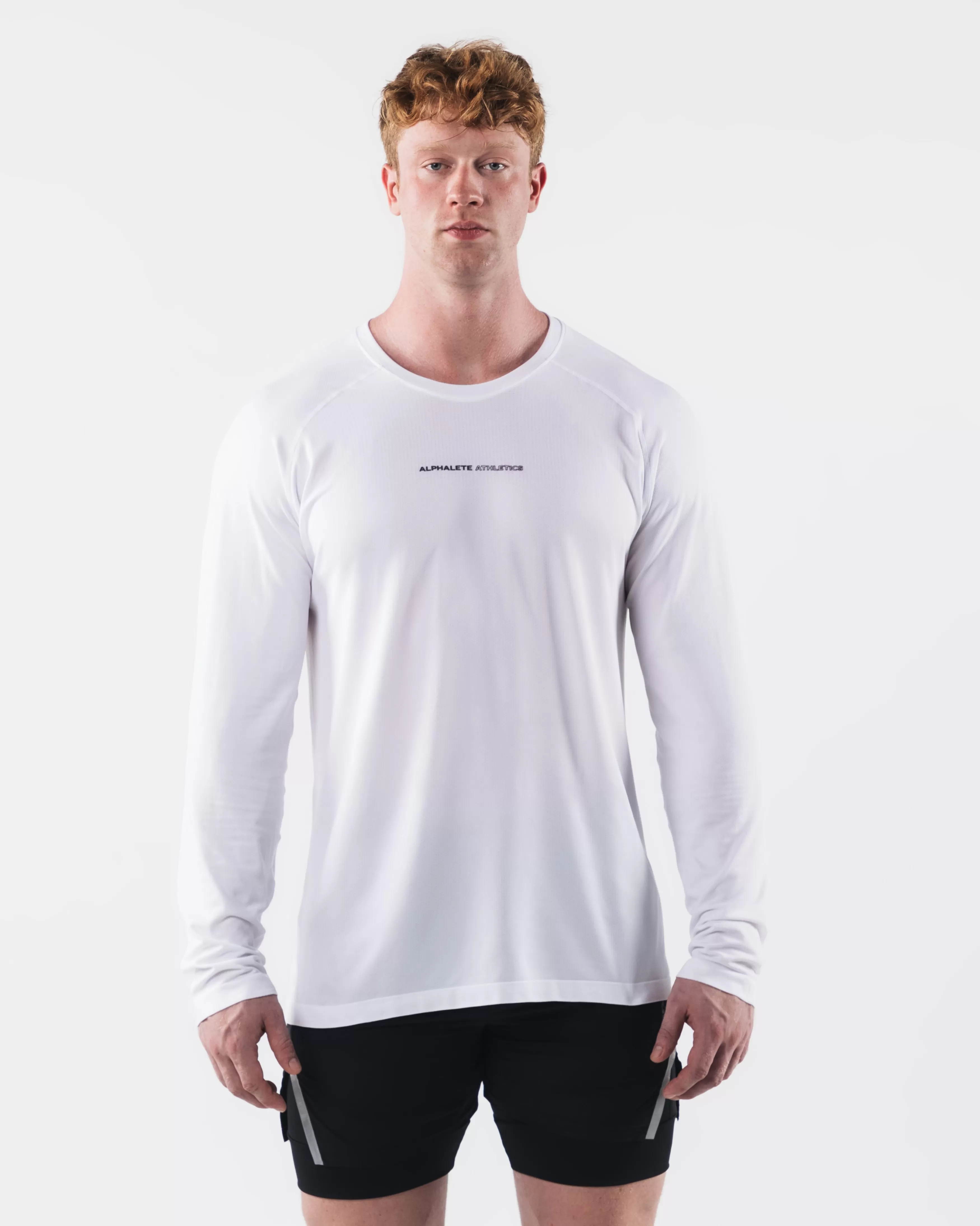 Alphalete Athletics T-shirts | Long Sleeve Shirts>AA Airtech LS Tee