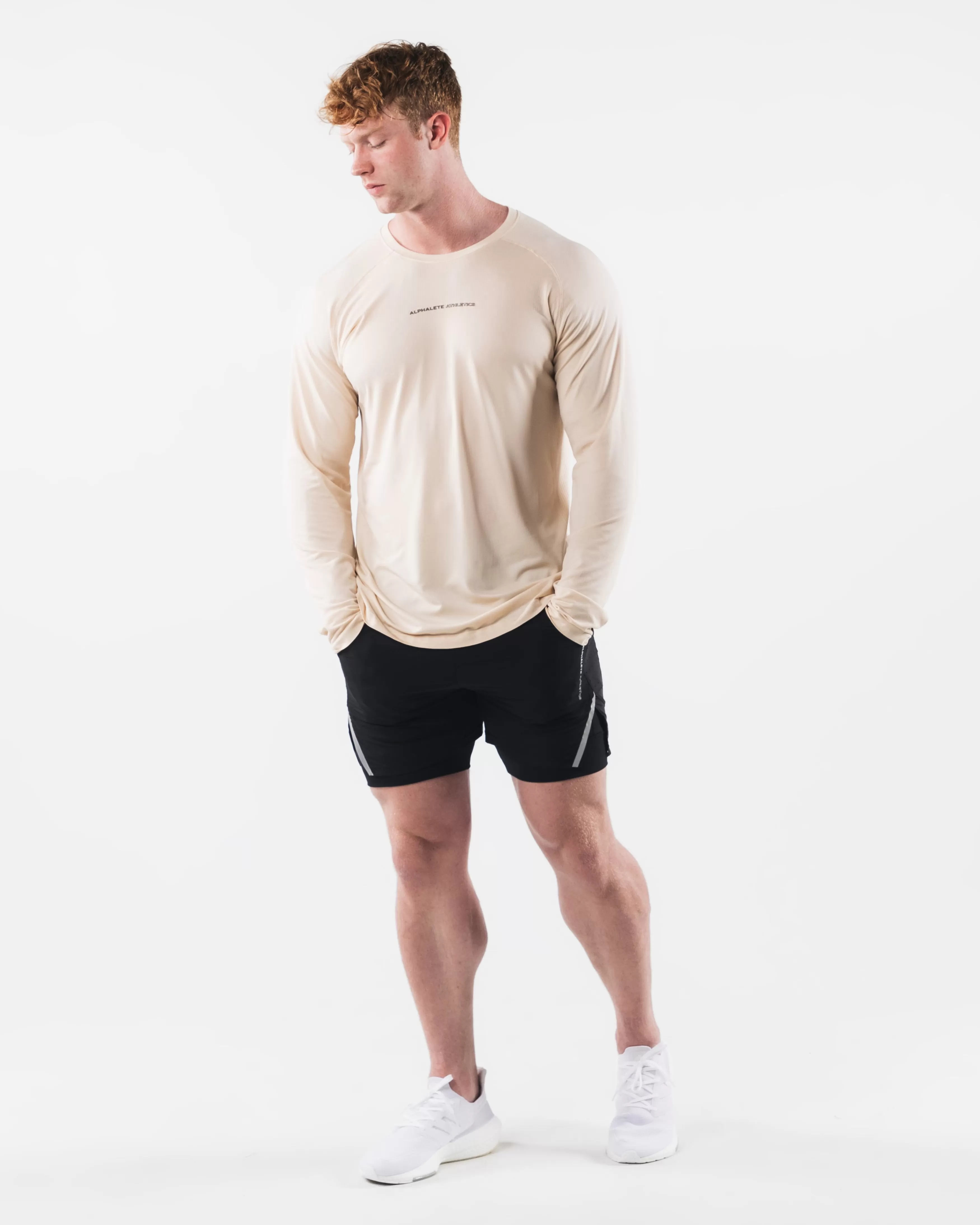 Alphalete Athletics T-shirts | Long Sleeve Shirts>AA Airtech LS Tee