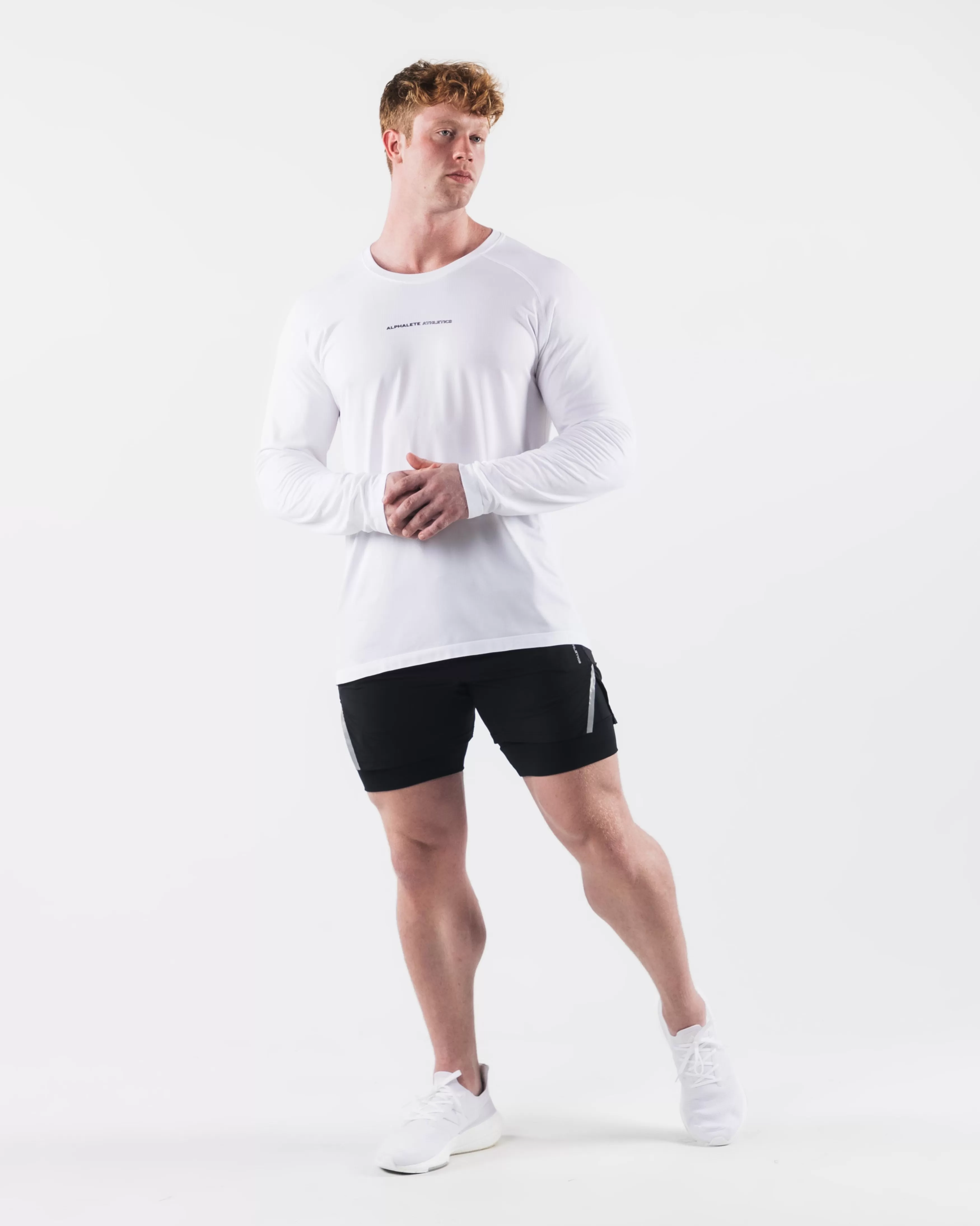 Alphalete Athletics T-shirts | Long Sleeve Shirts>AA Airtech LS Tee