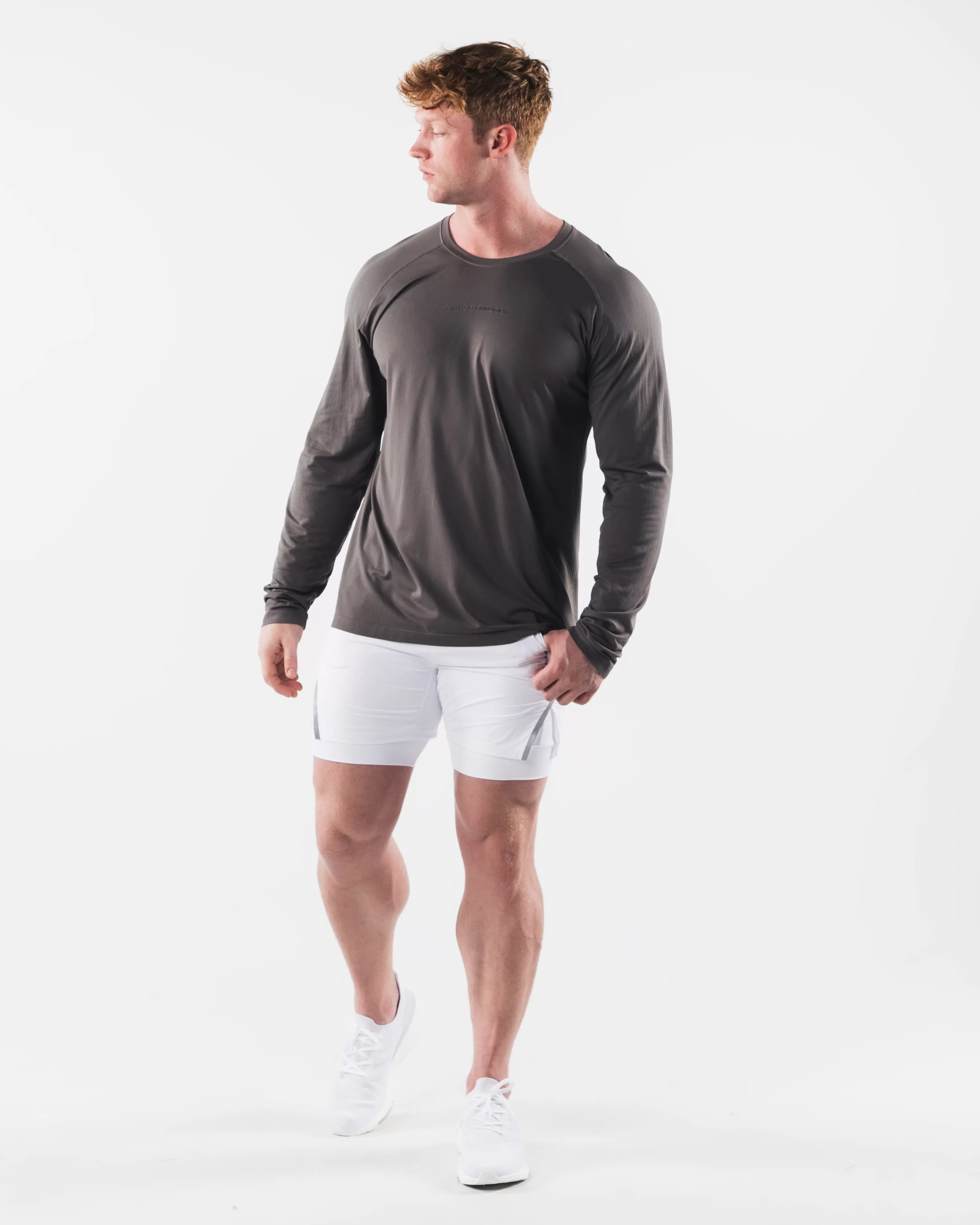 Alphalete Athletics T-shirts | Long Sleeve Shirts>AA Airtech LS Tee