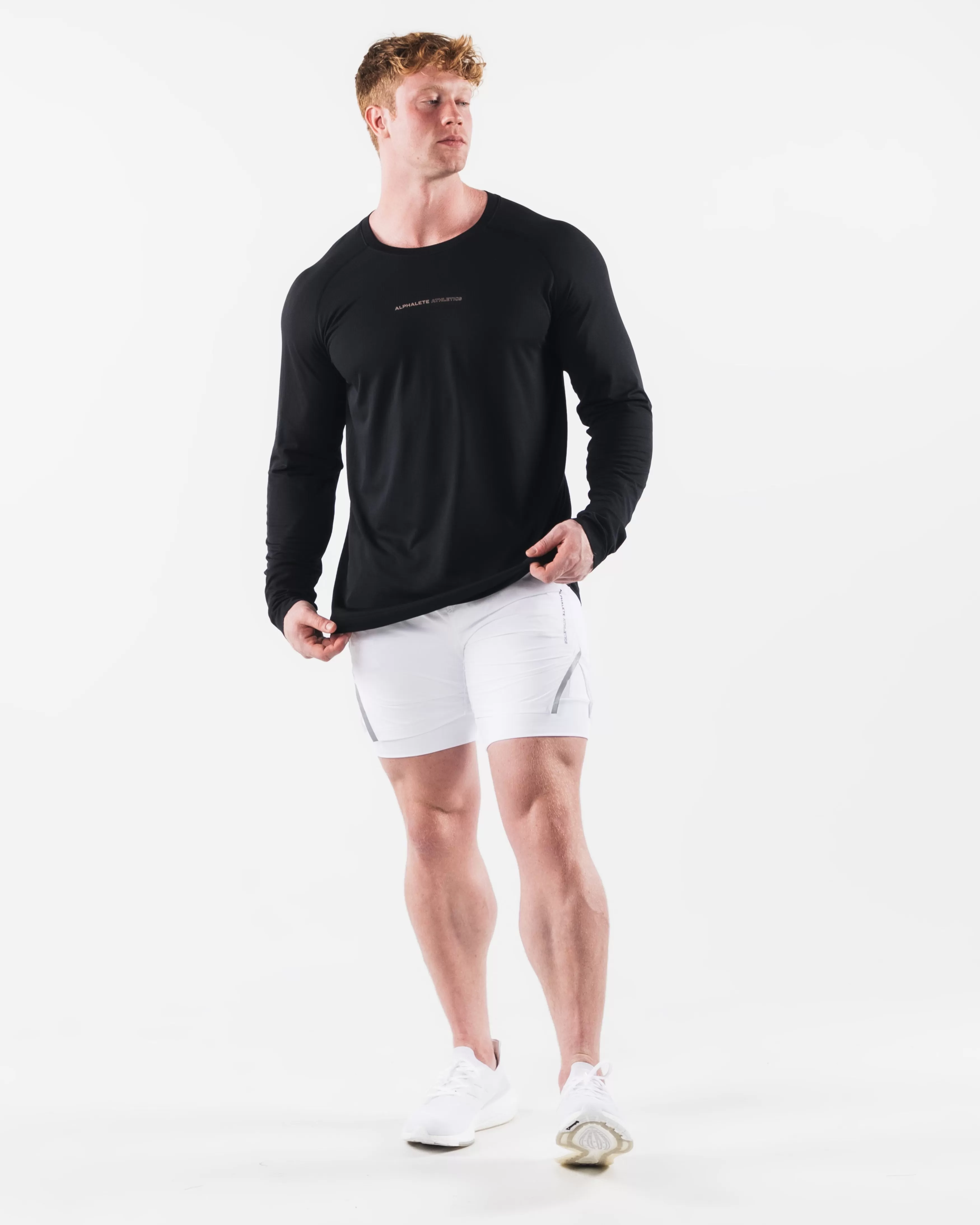 Alphalete Athletics T-shirts | Long Sleeve Shirts>AA Airtech LS Tee