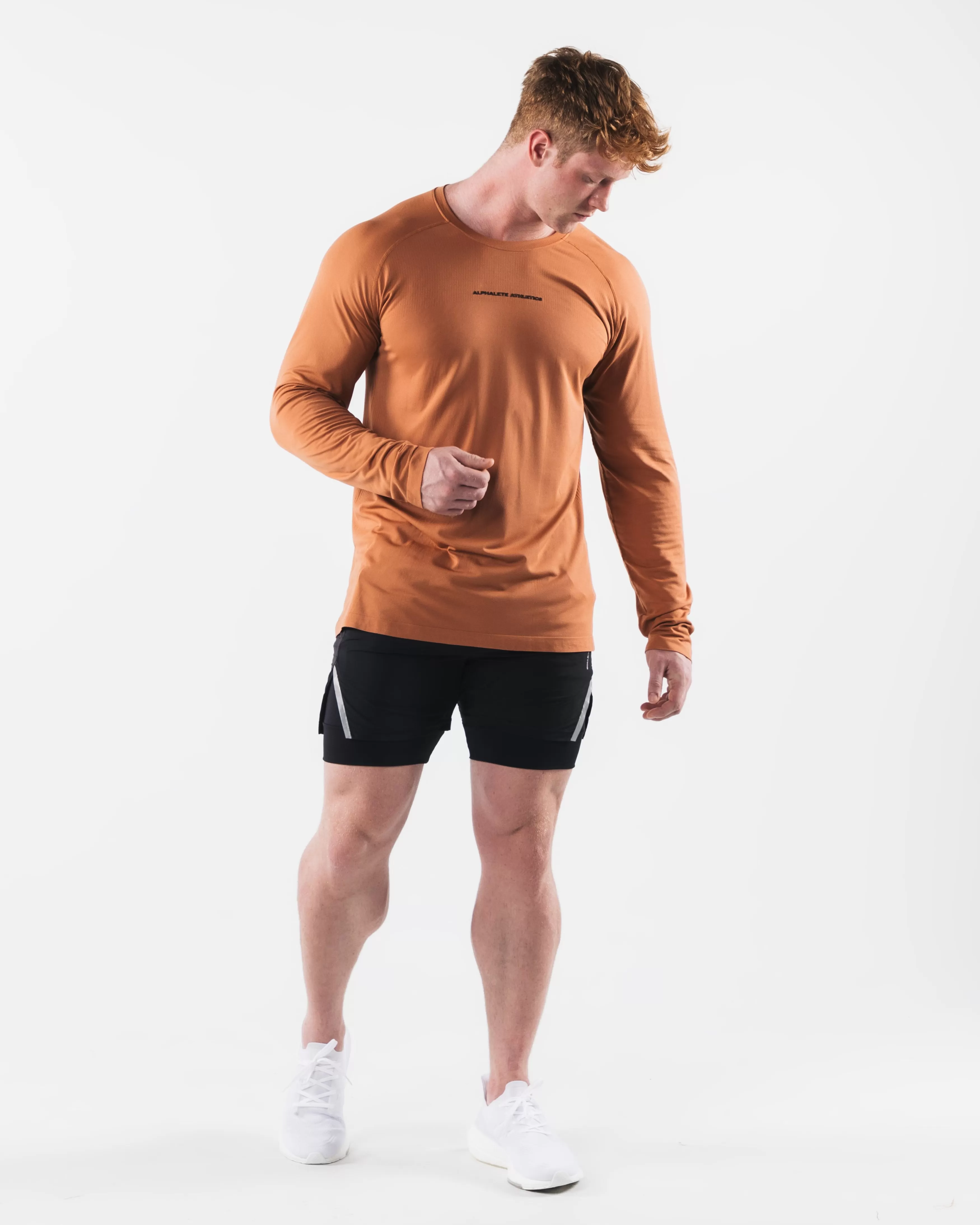 Alphalete Athletics T-shirts | Long Sleeve Shirts>AA Airtech LS Tee