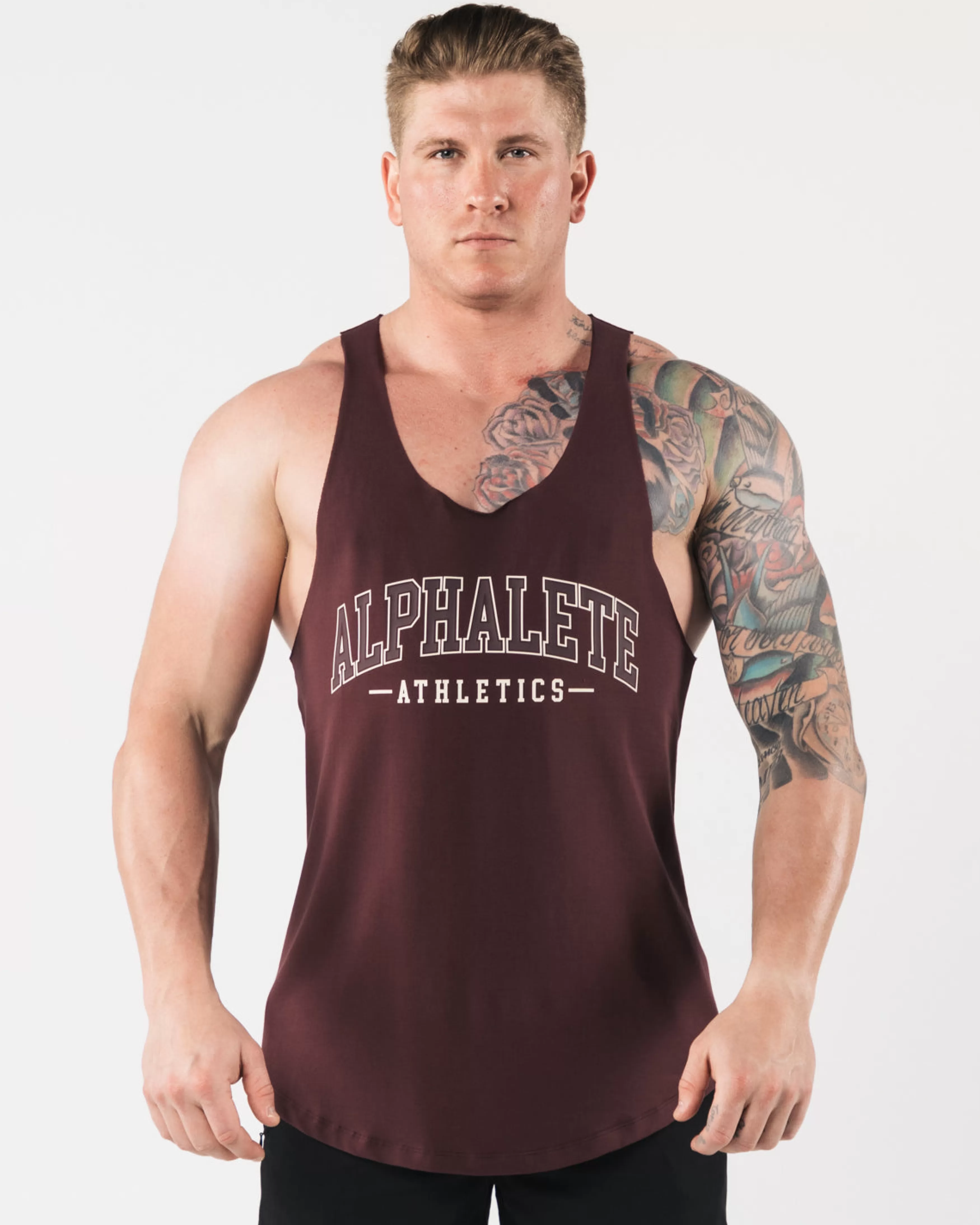 Alphalete Athletics Tanks & Stringers>AA Raw Cut Tank