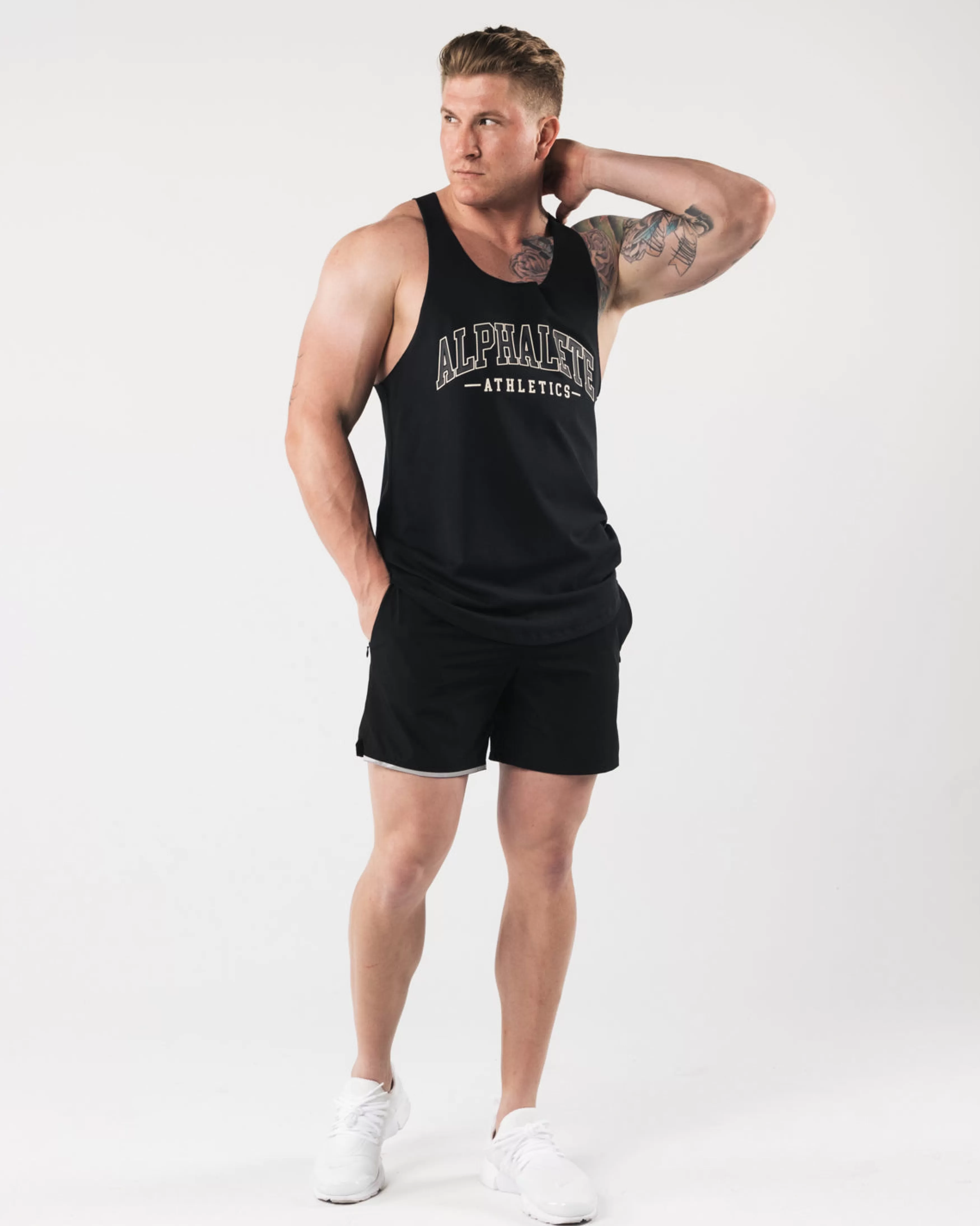 Alphalete Athletics Tanks & Stringers>AA Raw Cut Tank