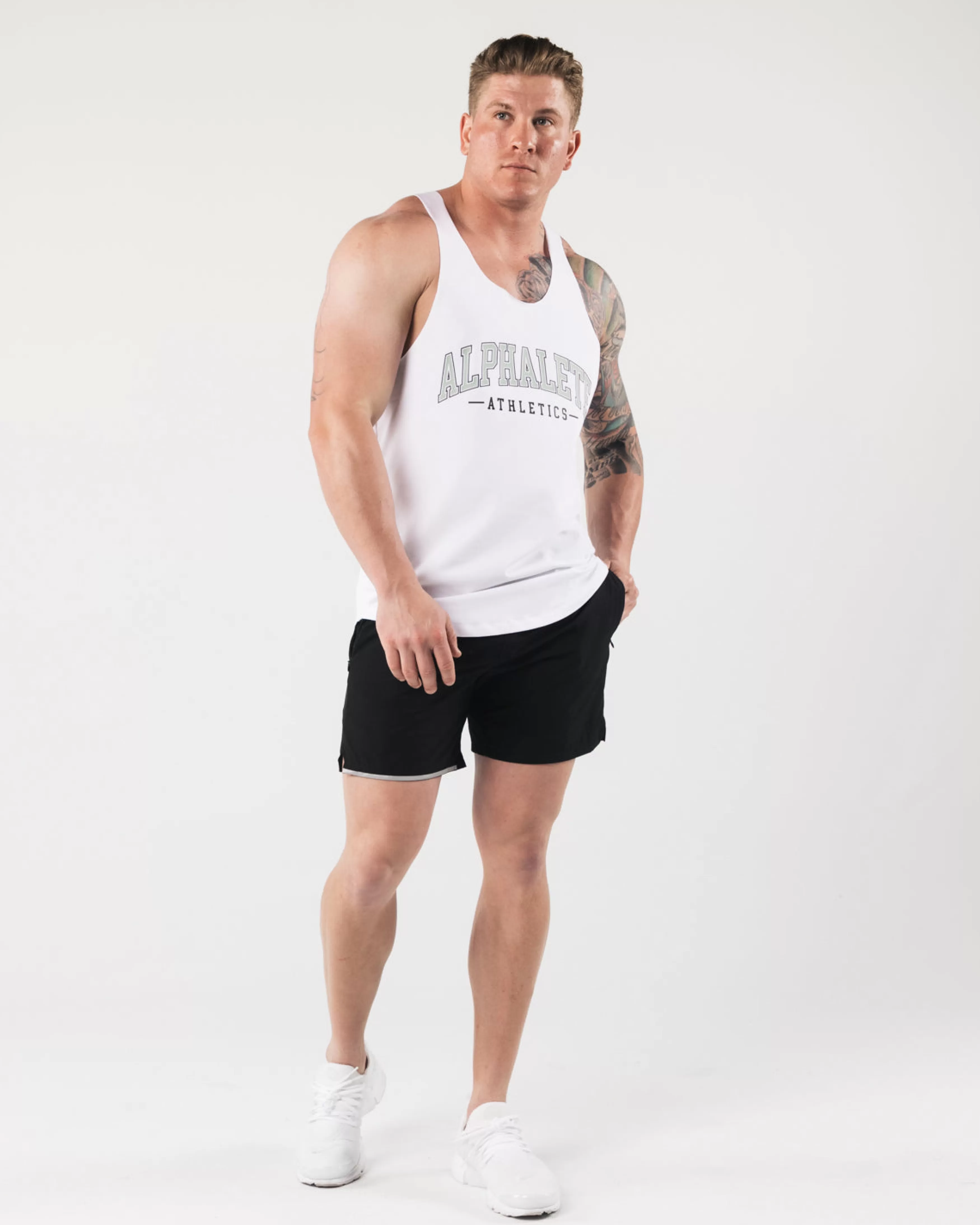 Alphalete Athletics Tanks & Stringers>AA Raw Cut Tank