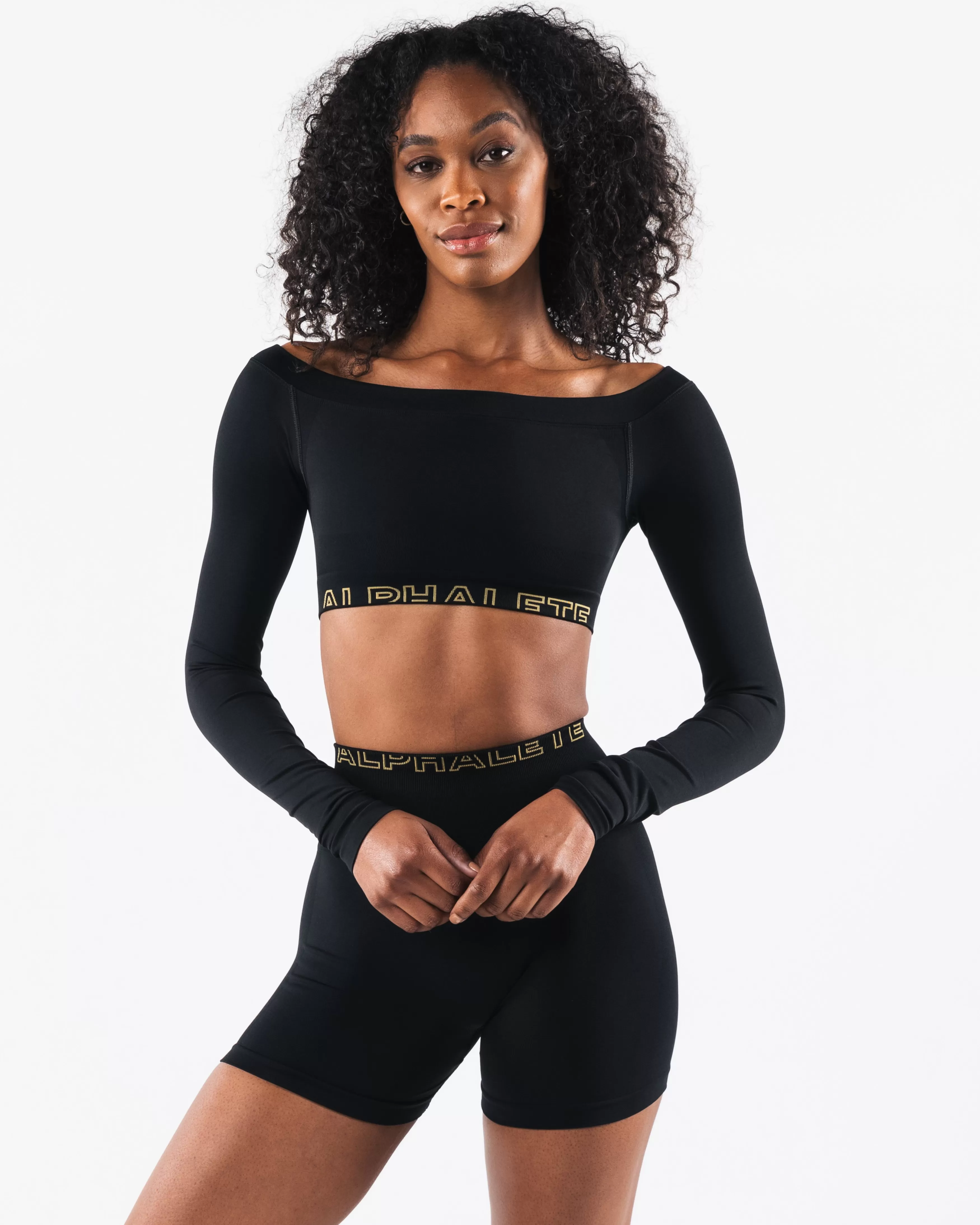 Women Alphalete Athletics T-shirts & Crops>Amplify Halley LS