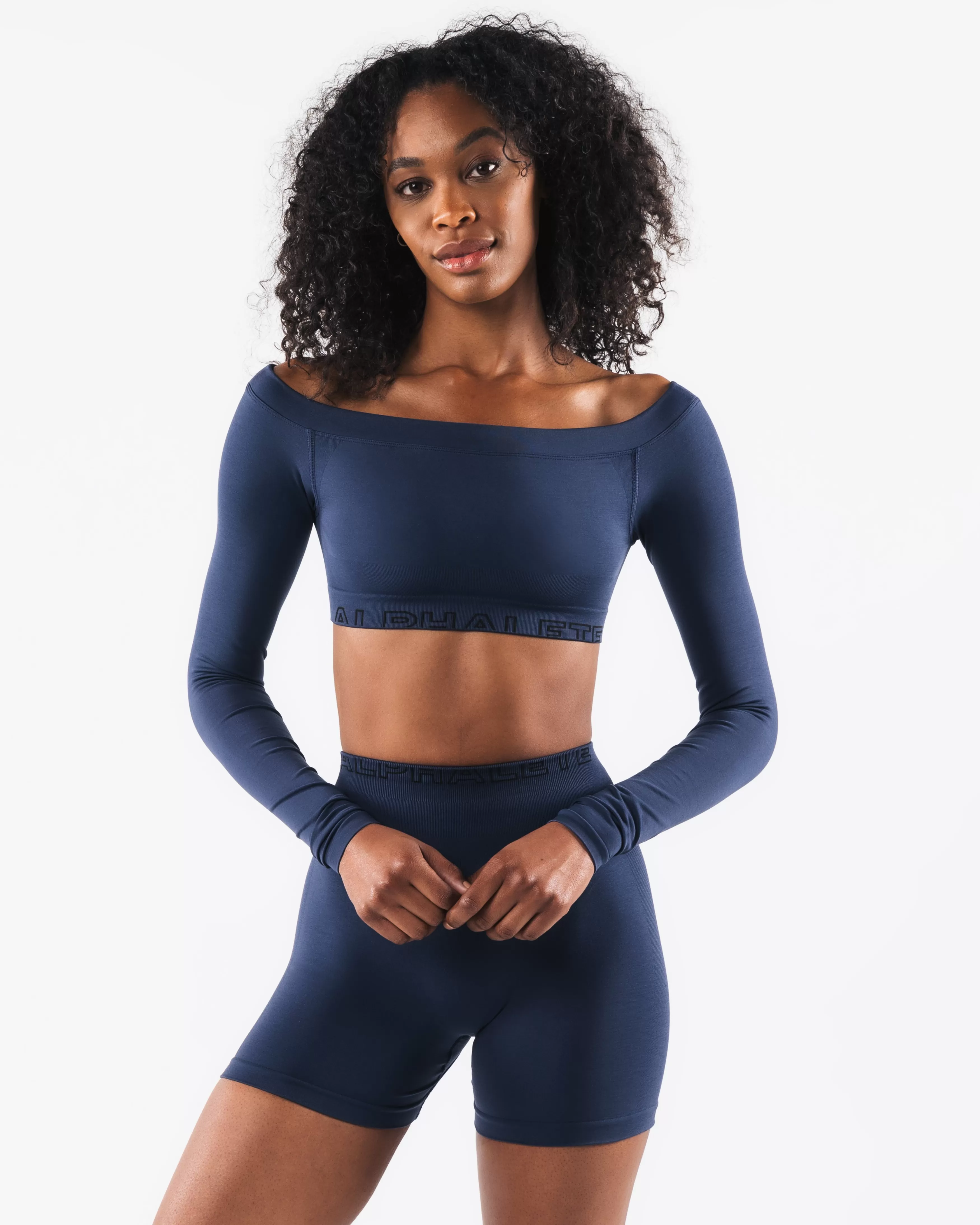 Women Alphalete Athletics T-shirts & Crops>Amplify Halley LS