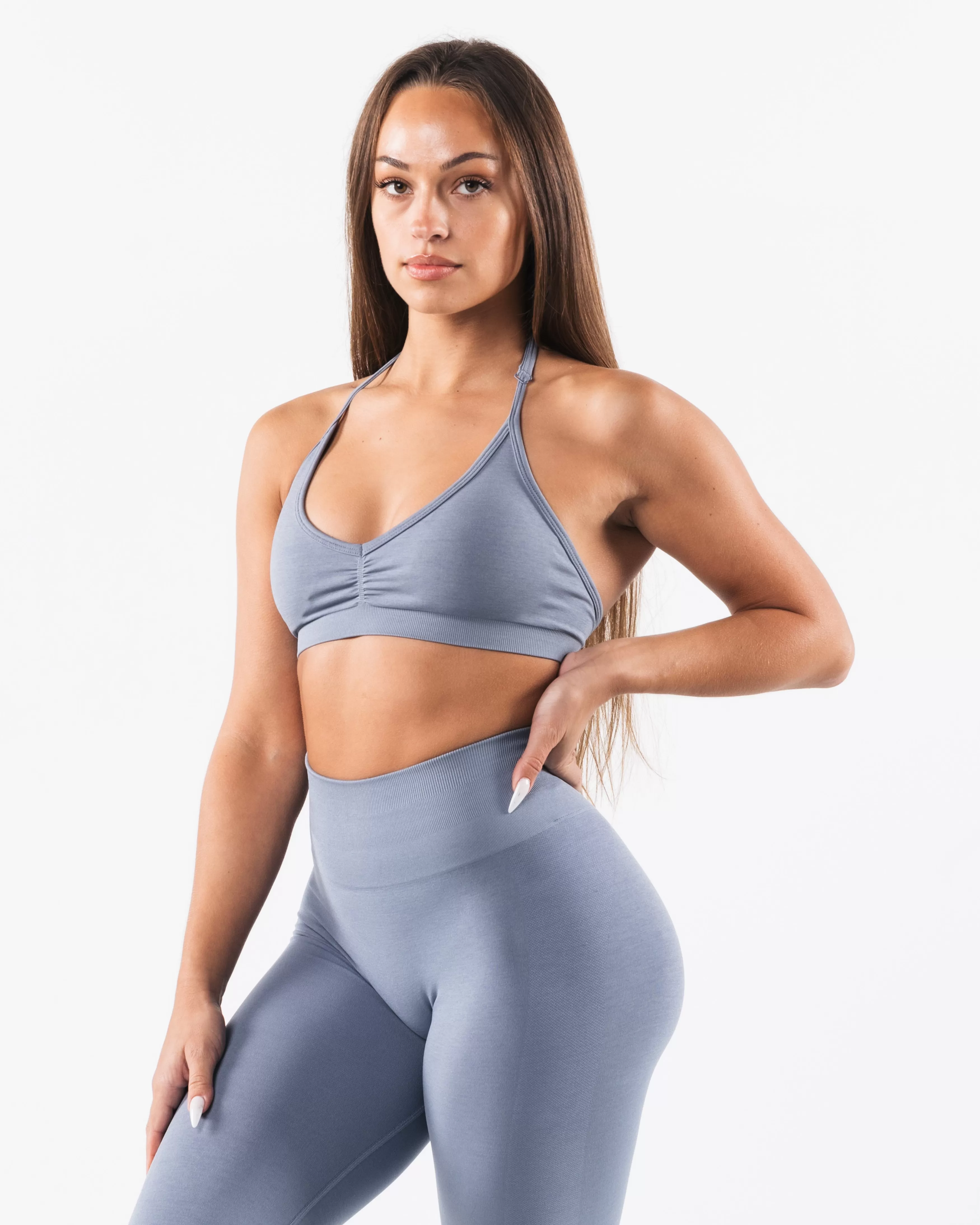 Women Alphalete Athletics Bras>Amplify Halter Bra