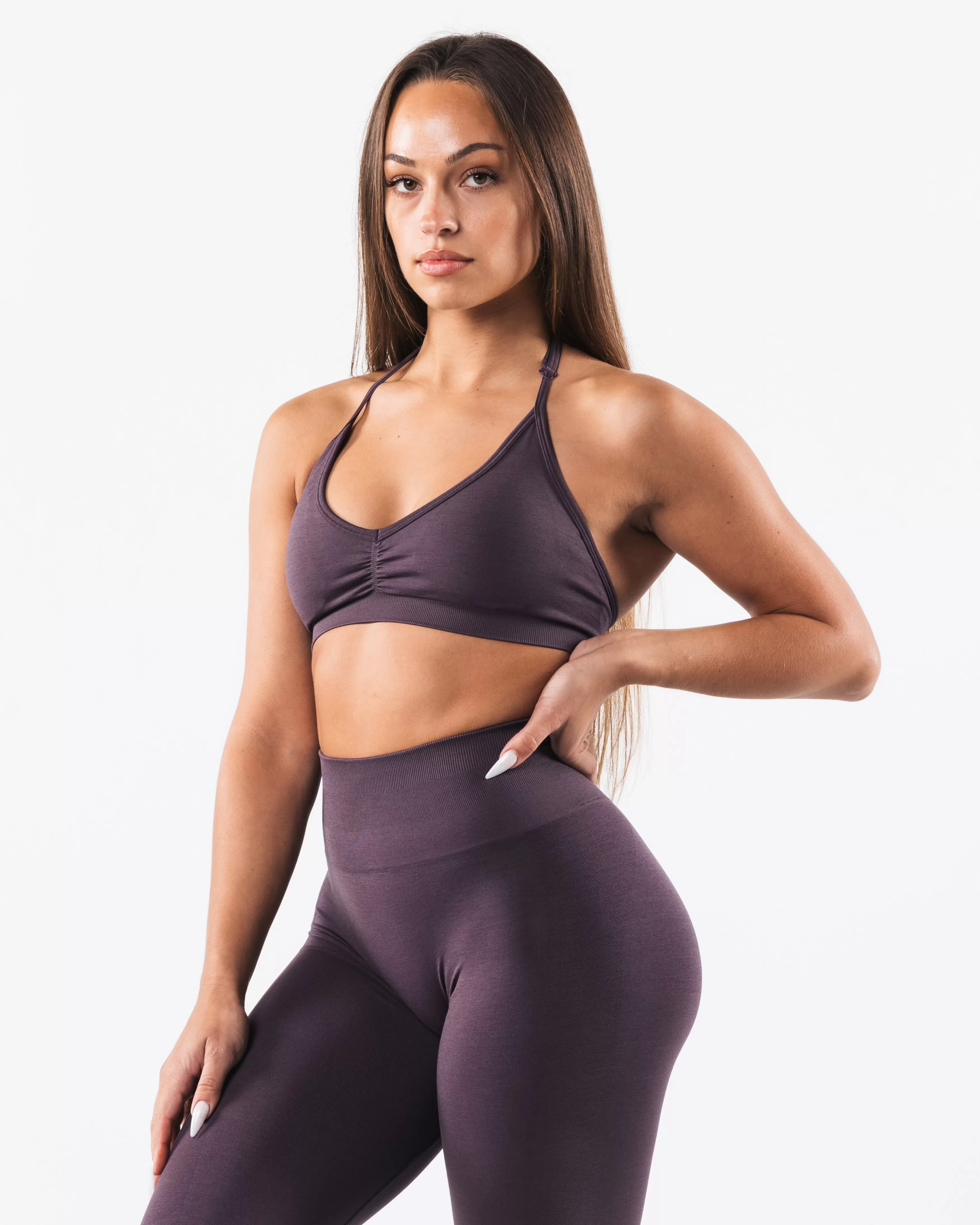 Women Alphalete Athletics Bras>Amplify Halter Bra