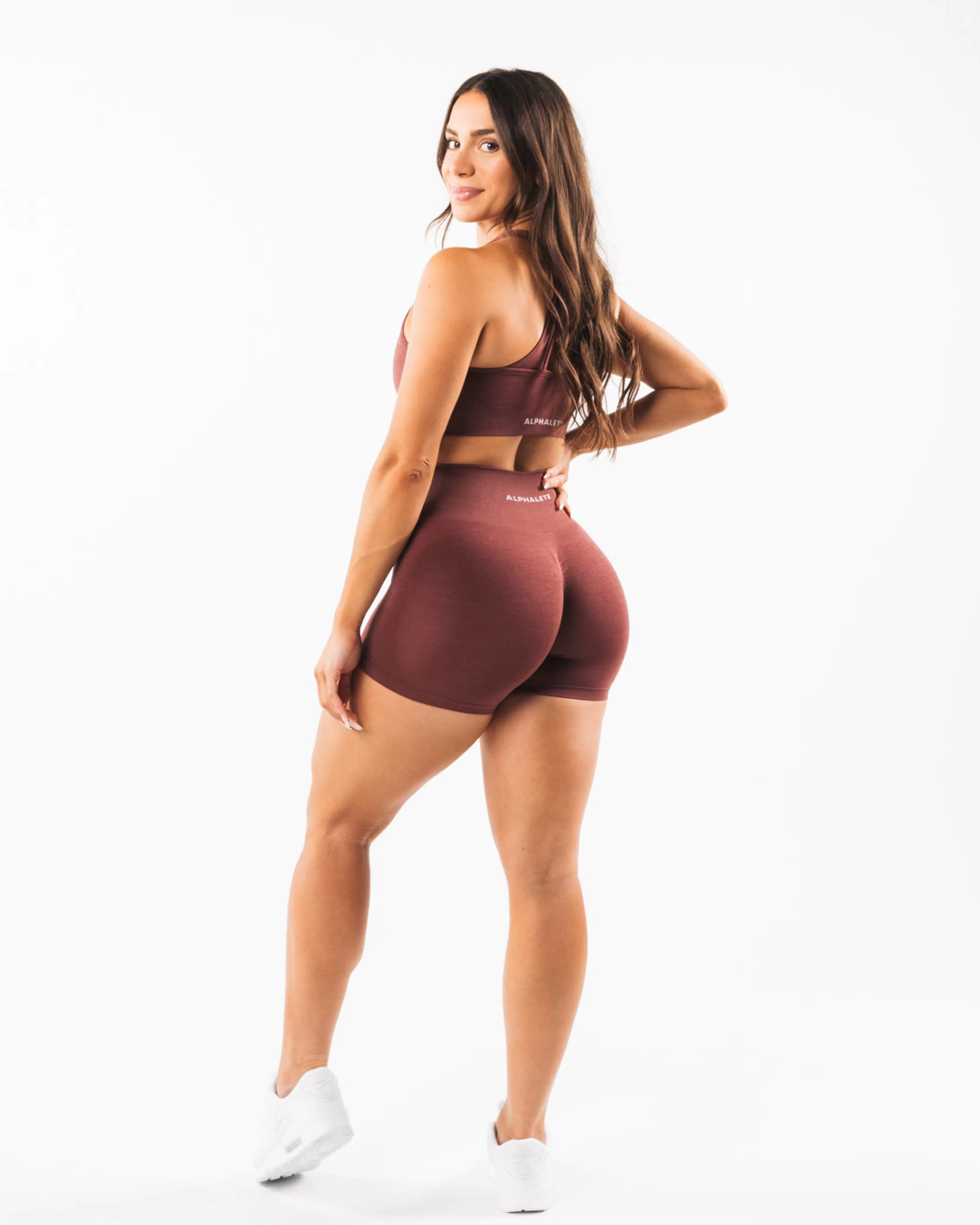 Women Alphalete Athletics Shorts>Amplify Short 4.5"