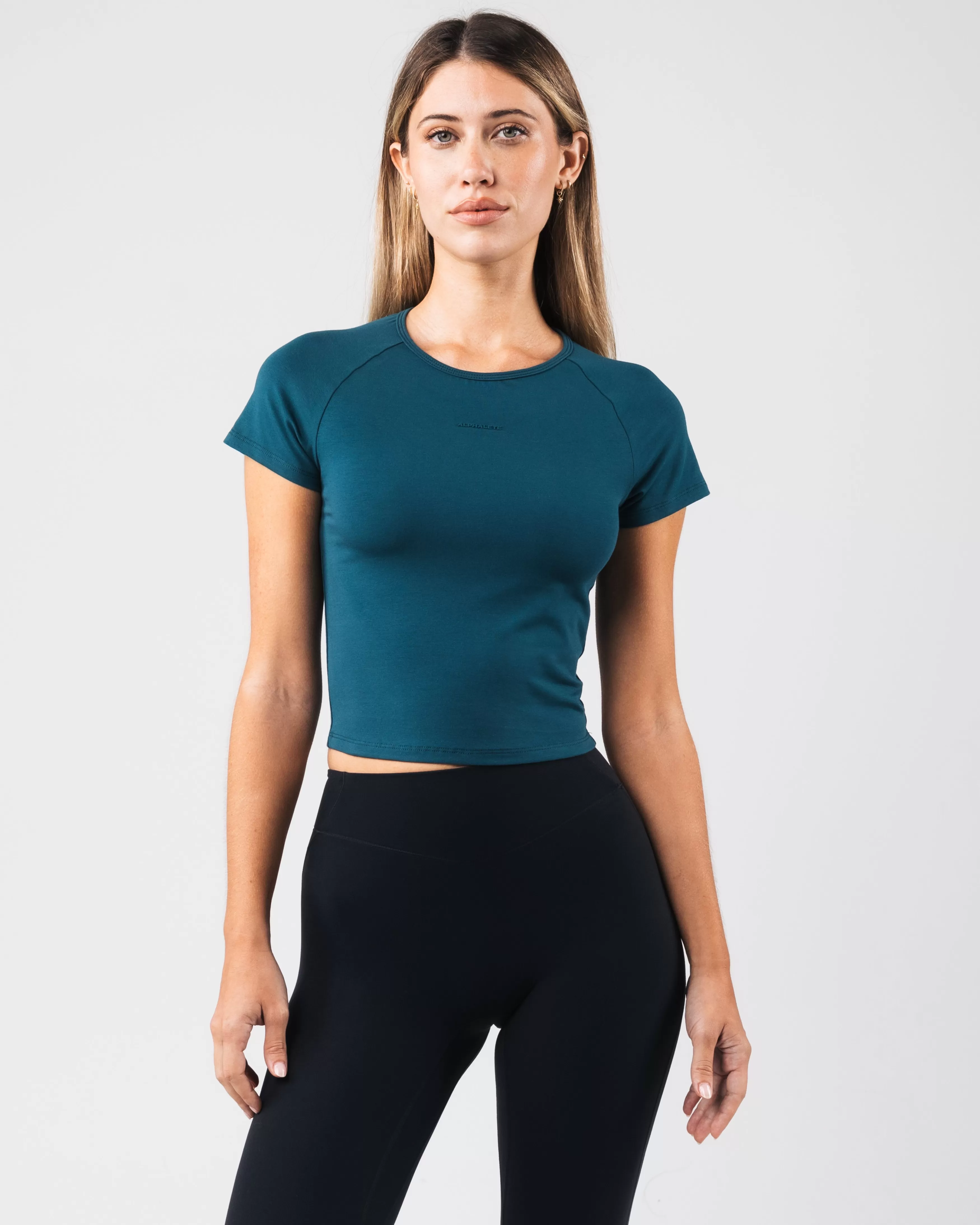 Women Alphalete Athletics T-shirts & Crops>Baby Tee