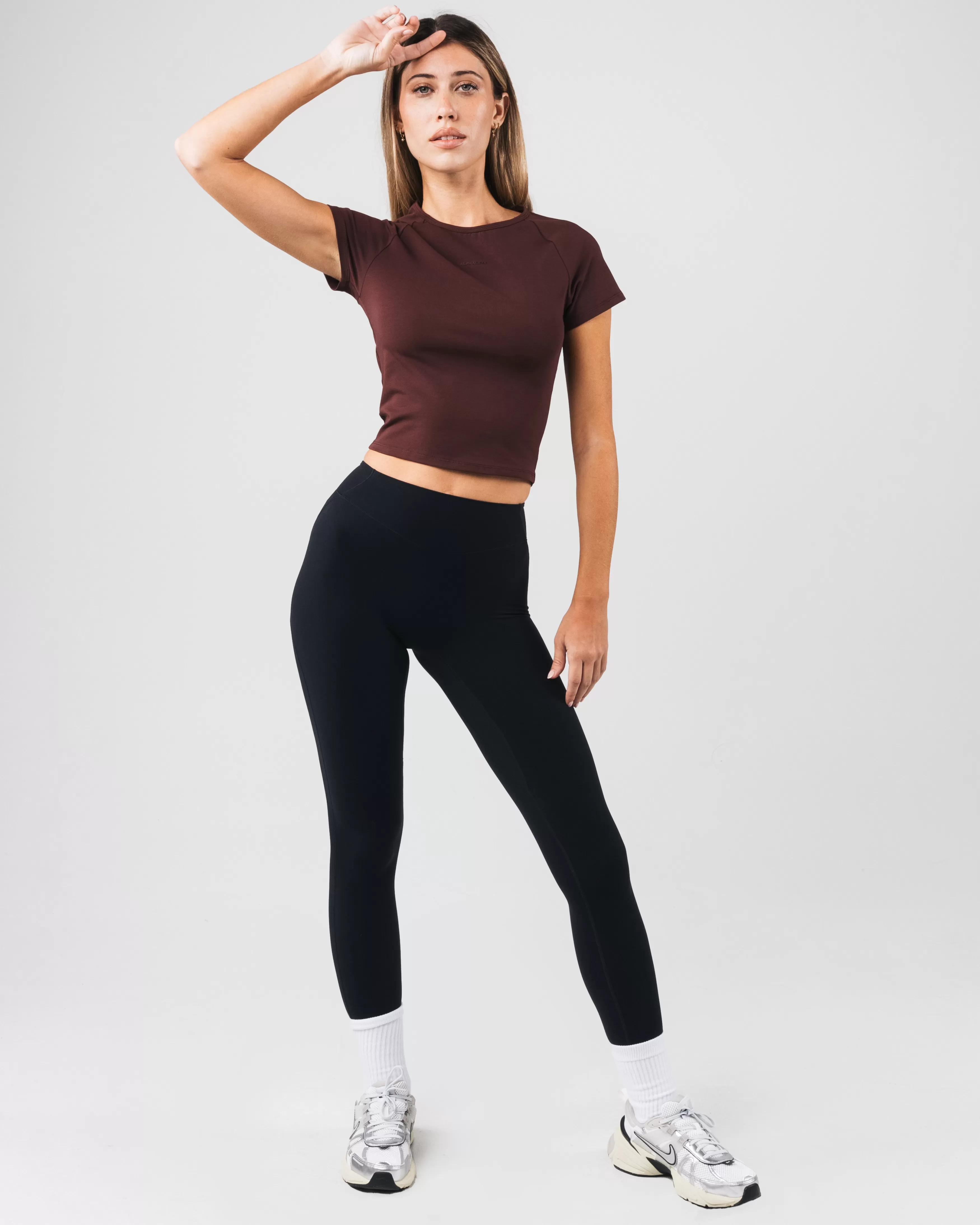 Women Alphalete Athletics T-shirts & Crops>Baby Tee