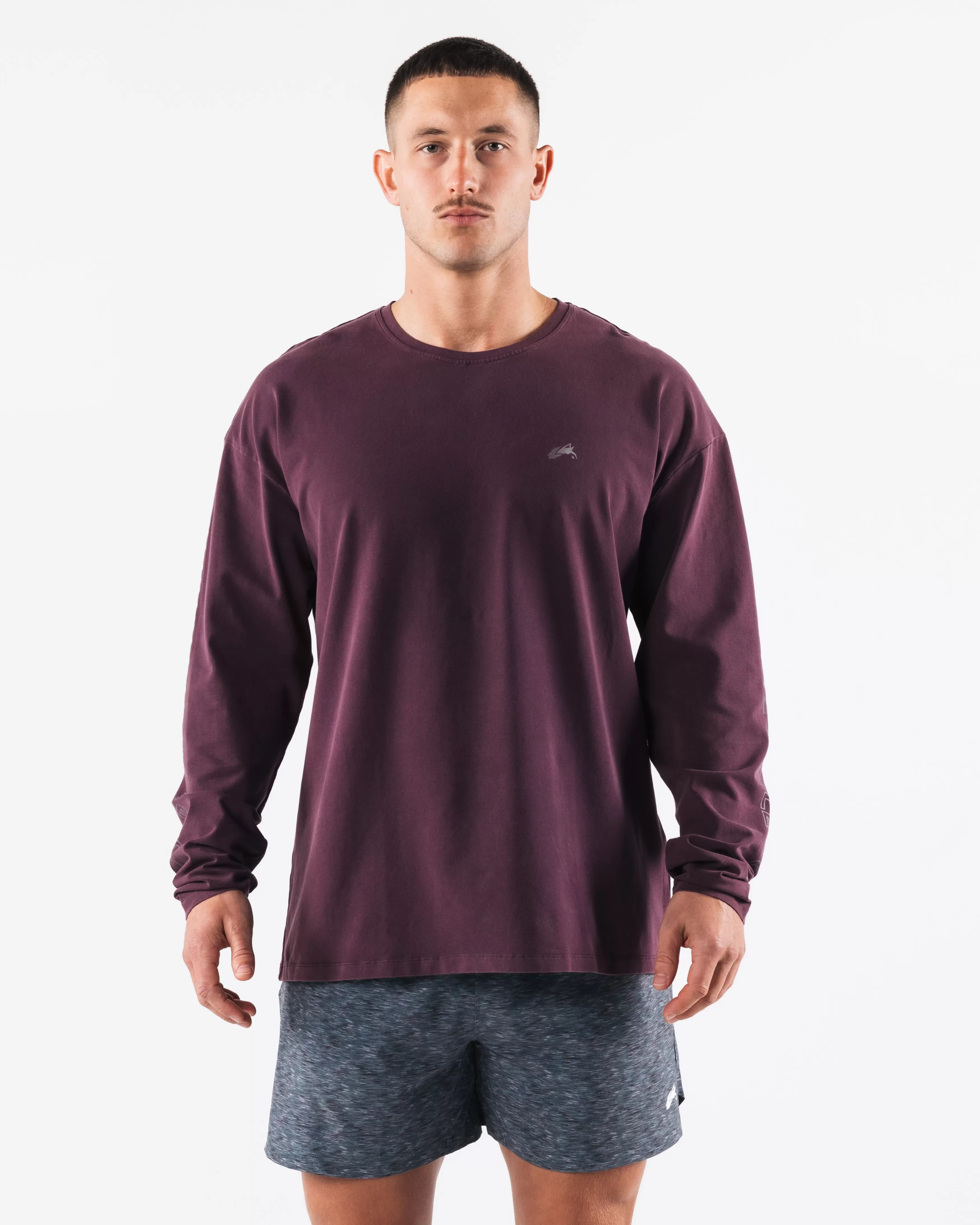 Alphalete Athletics Long Sleeve Shirts>Breathe More LS Tee