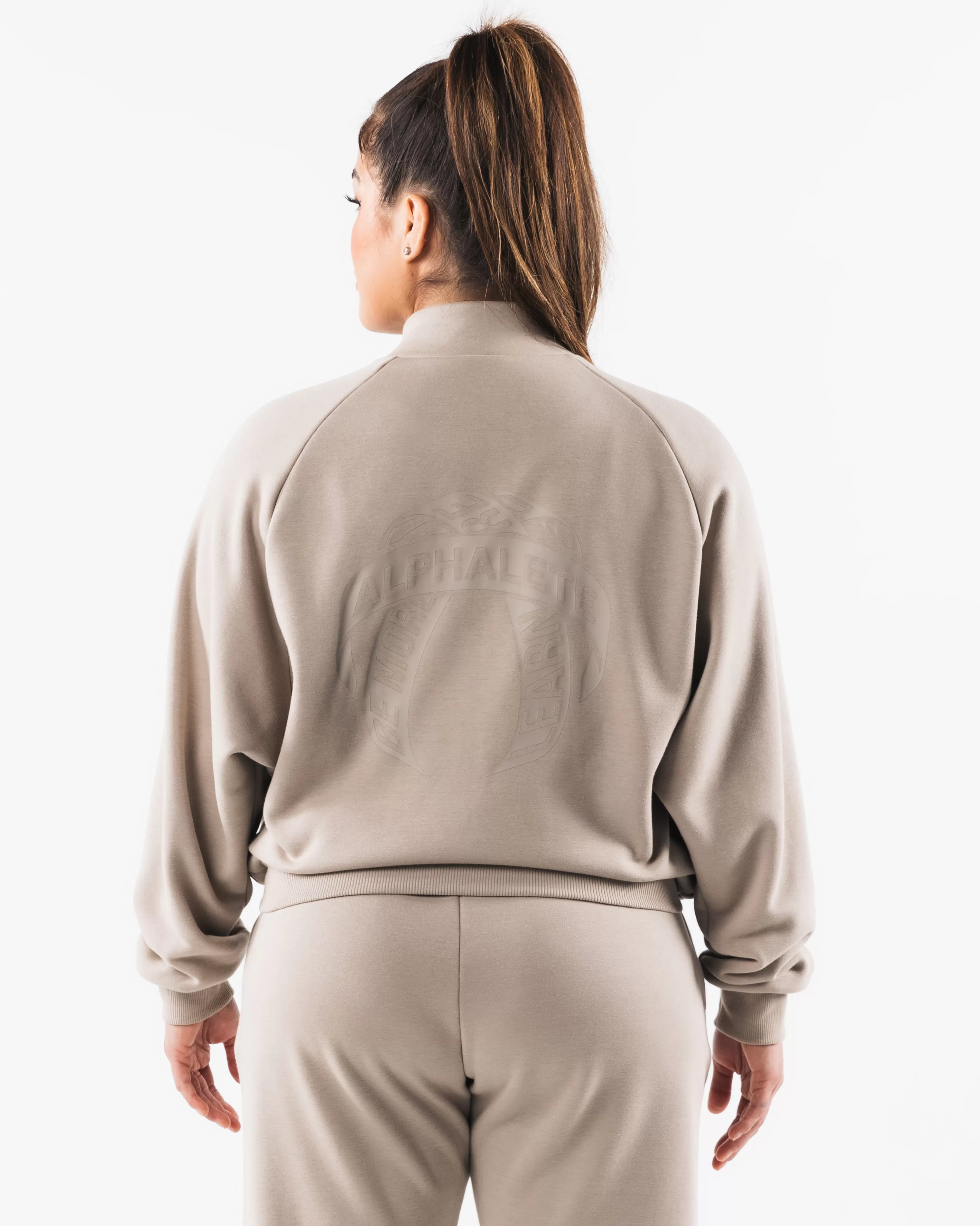 Women Alphalete Athletics Hoodies & Sweatshirts | Hoodies & Jackets>Crest Zip Up