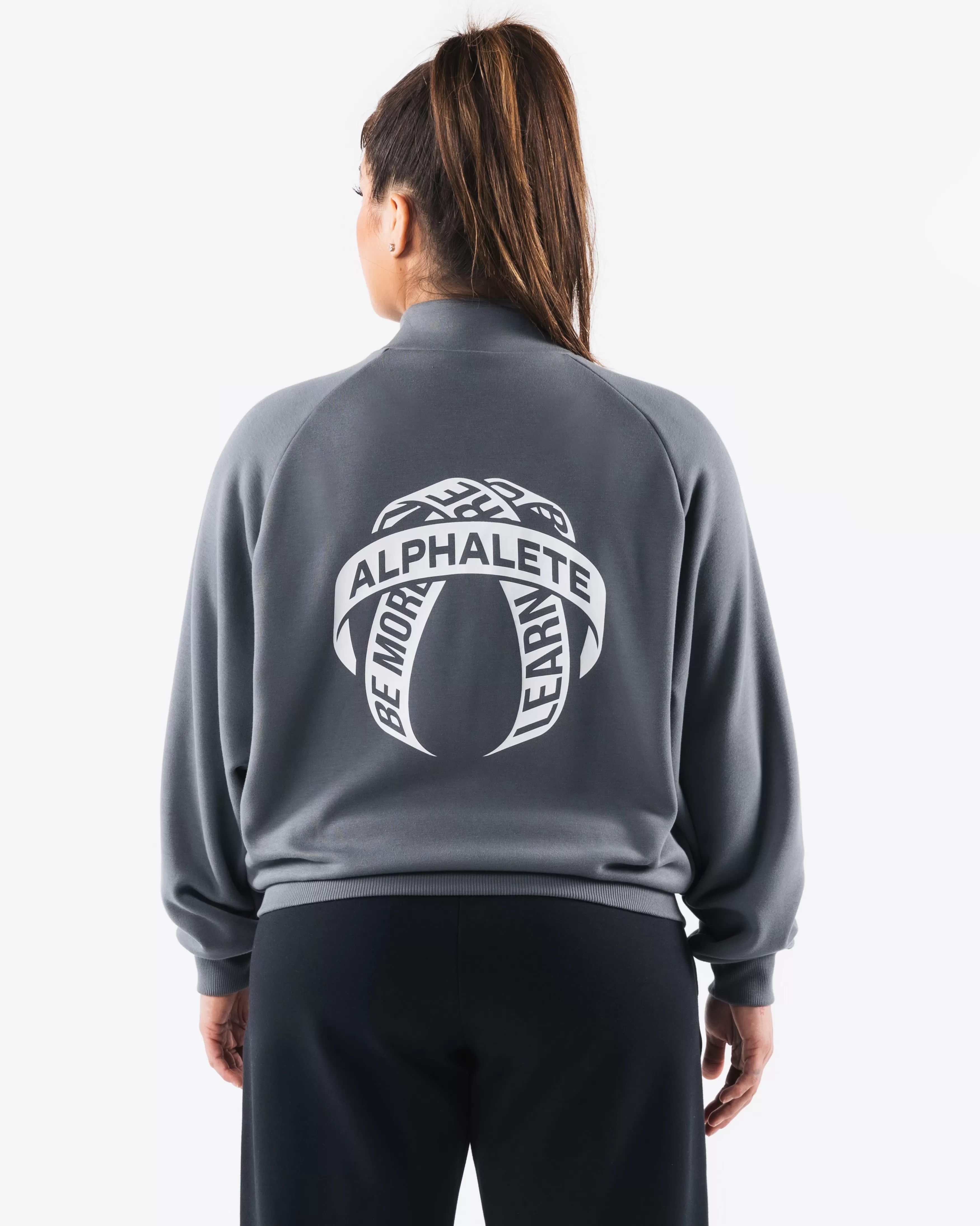 Women Alphalete Athletics Hoodies & Sweatshirts | Hoodies & Jackets>Crest Zip Up