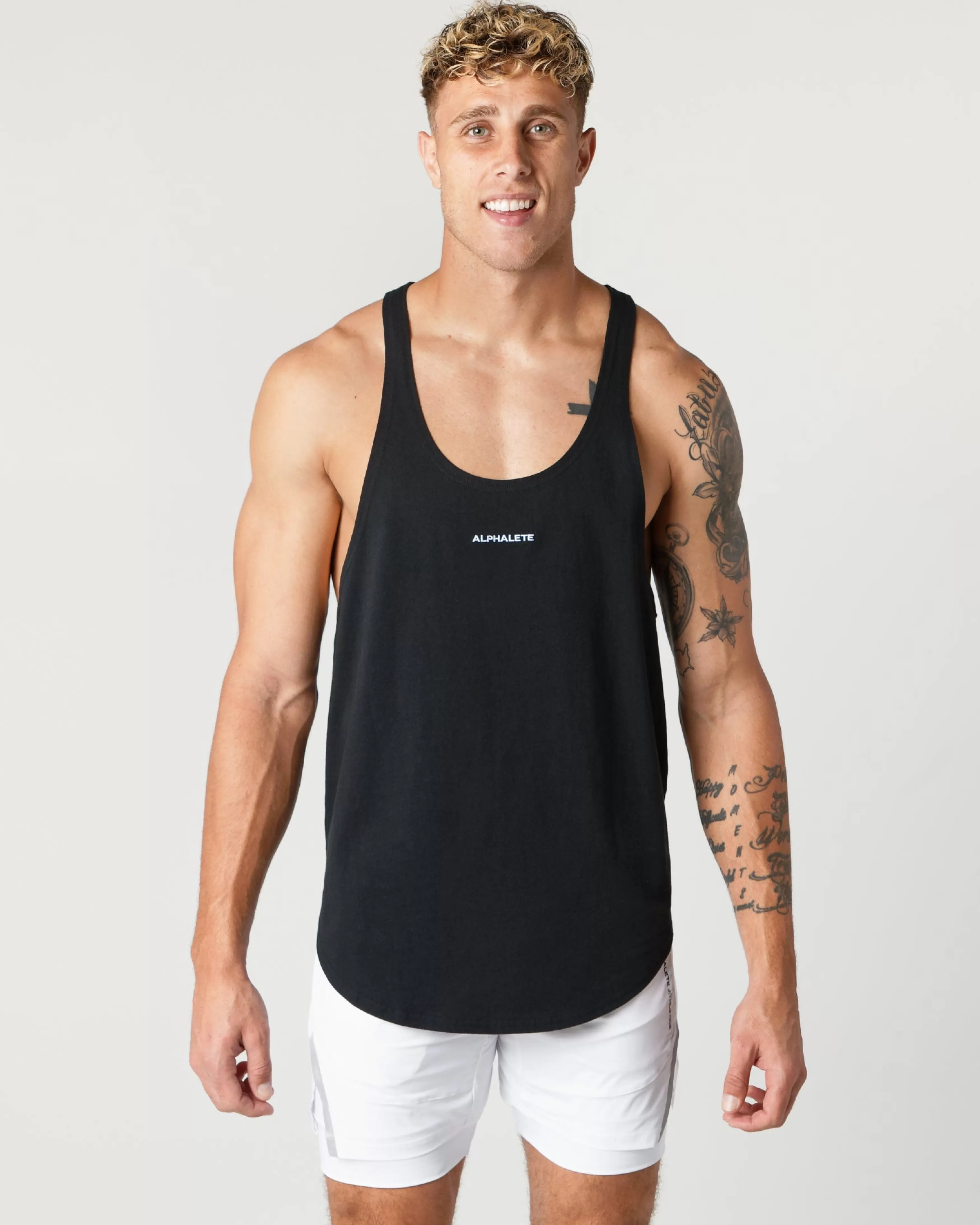 Alphalete Athletics Tanks & Stringers>Heavy Cotton Core Stringer