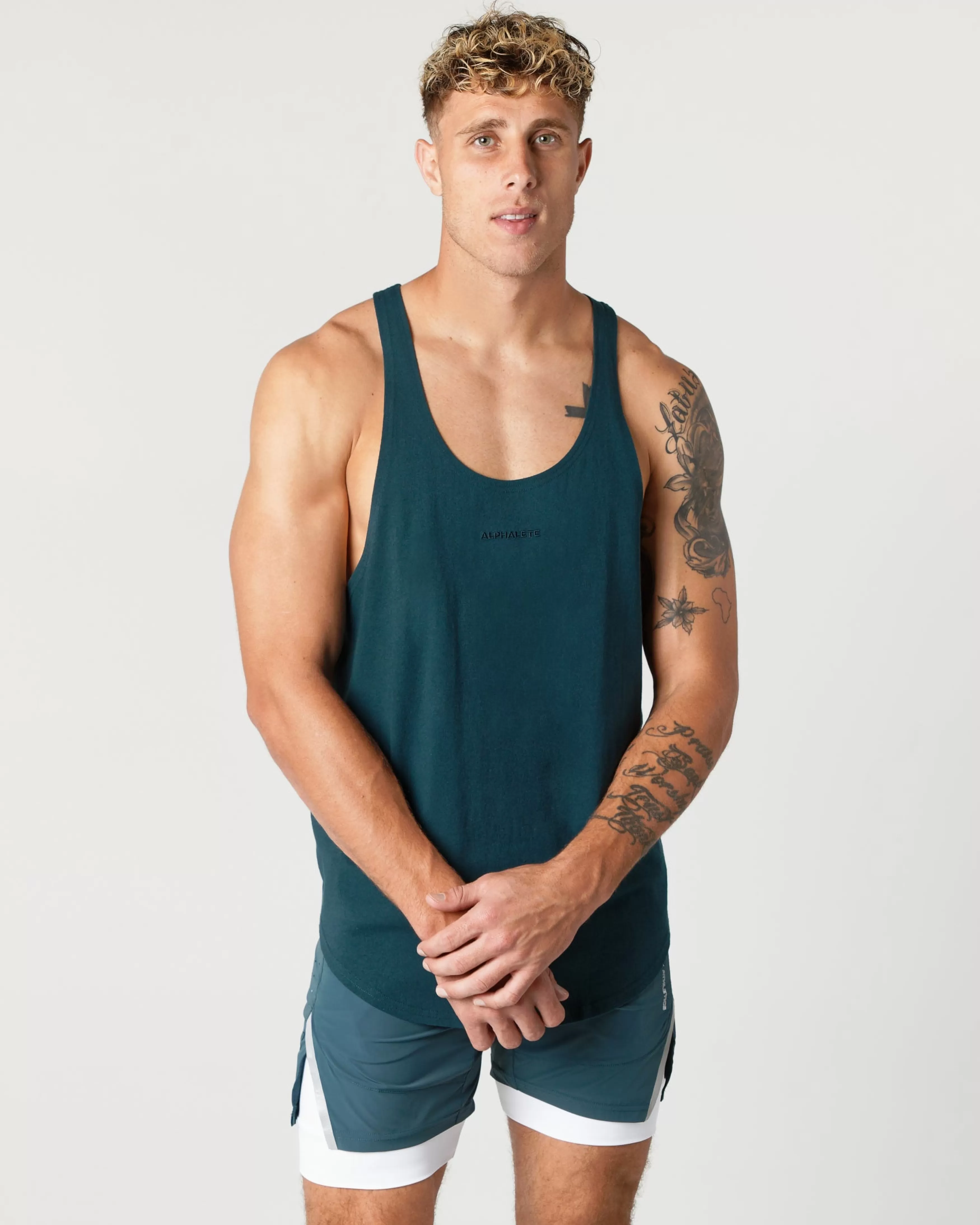 Alphalete Athletics Tanks & Stringers>Heavy Cotton Core Stringer