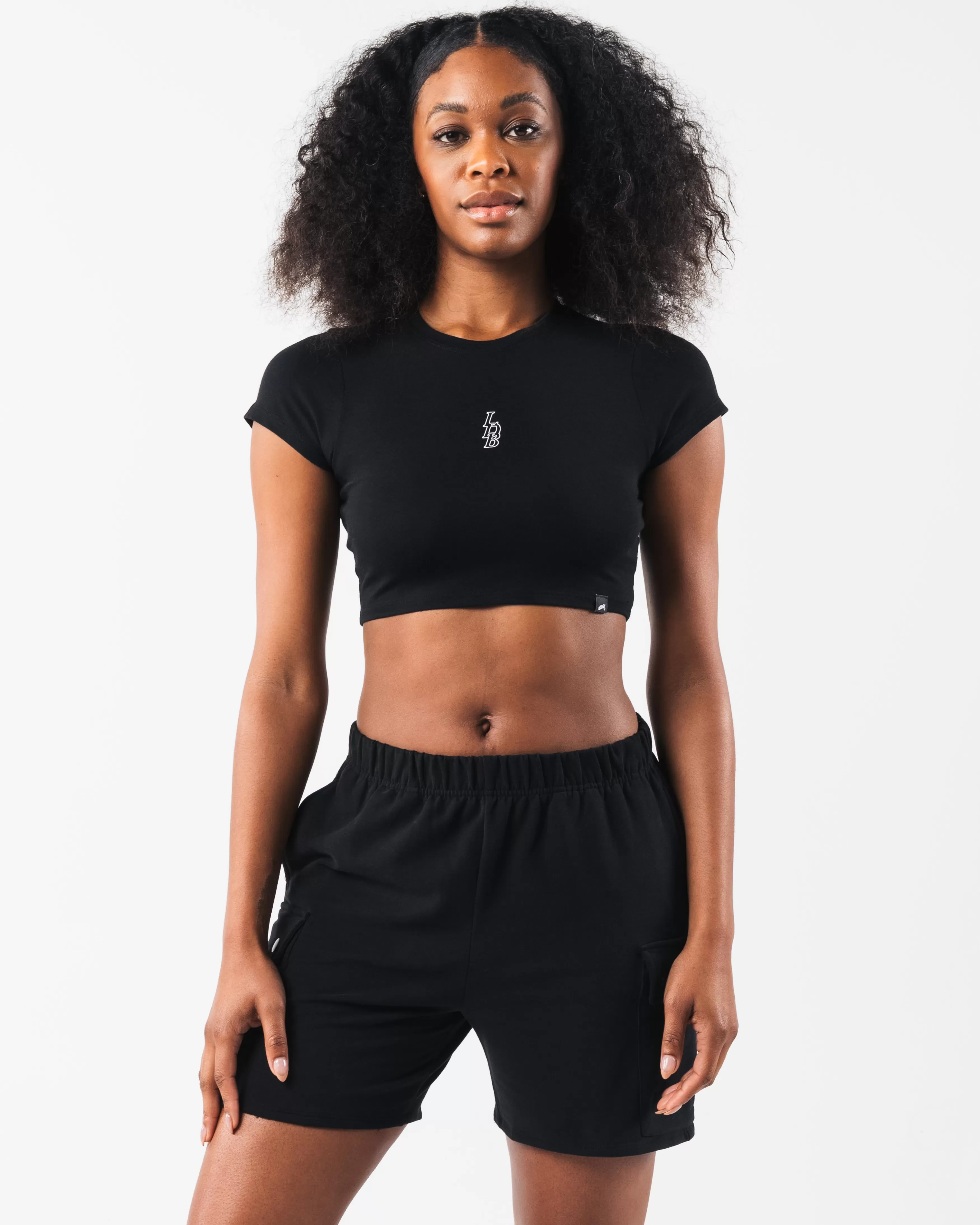 Women Alphalete Athletics T-shirts & Crops>LDB Crop Tee