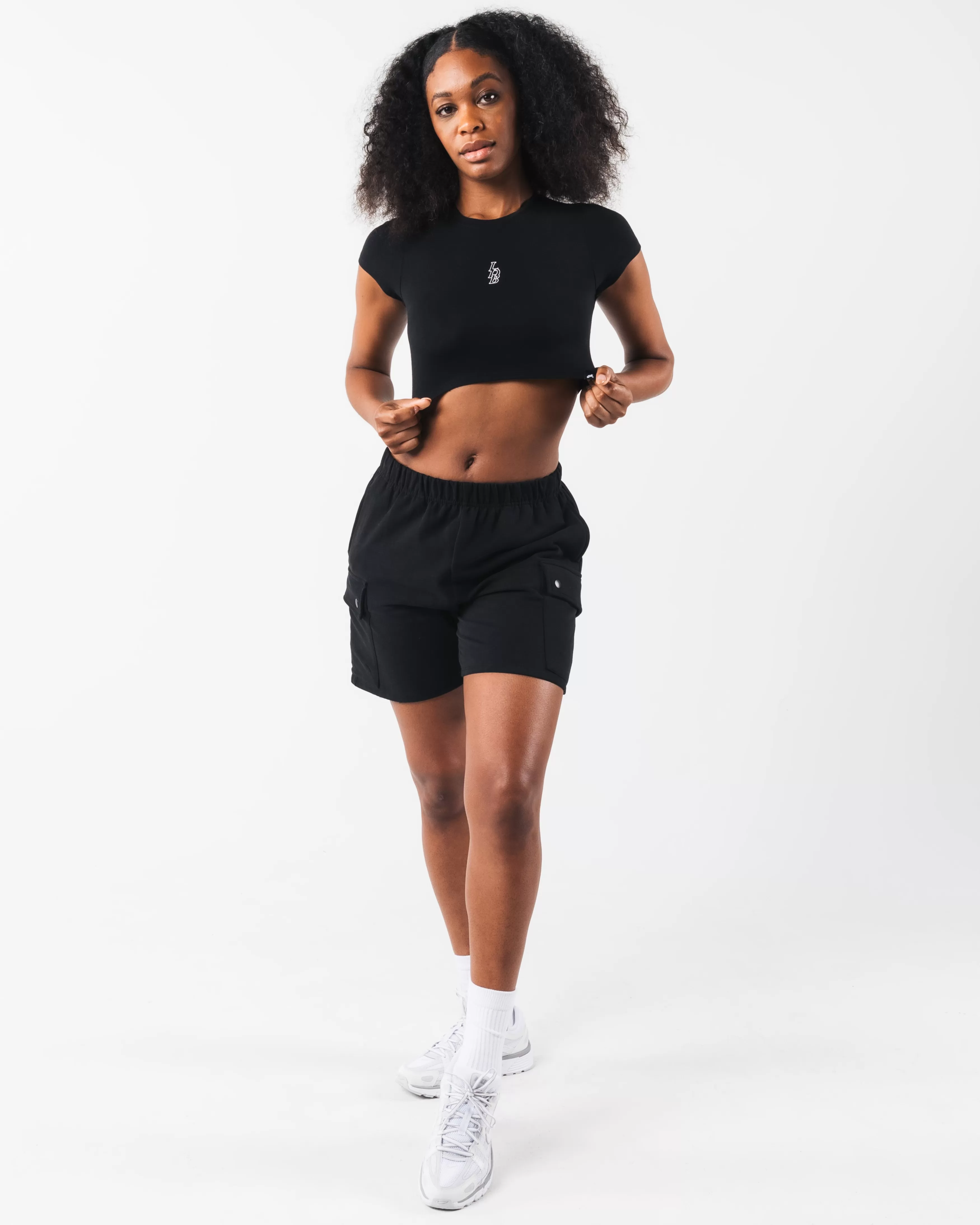 Women Alphalete Athletics T-shirts & Crops>LDB Crop Tee