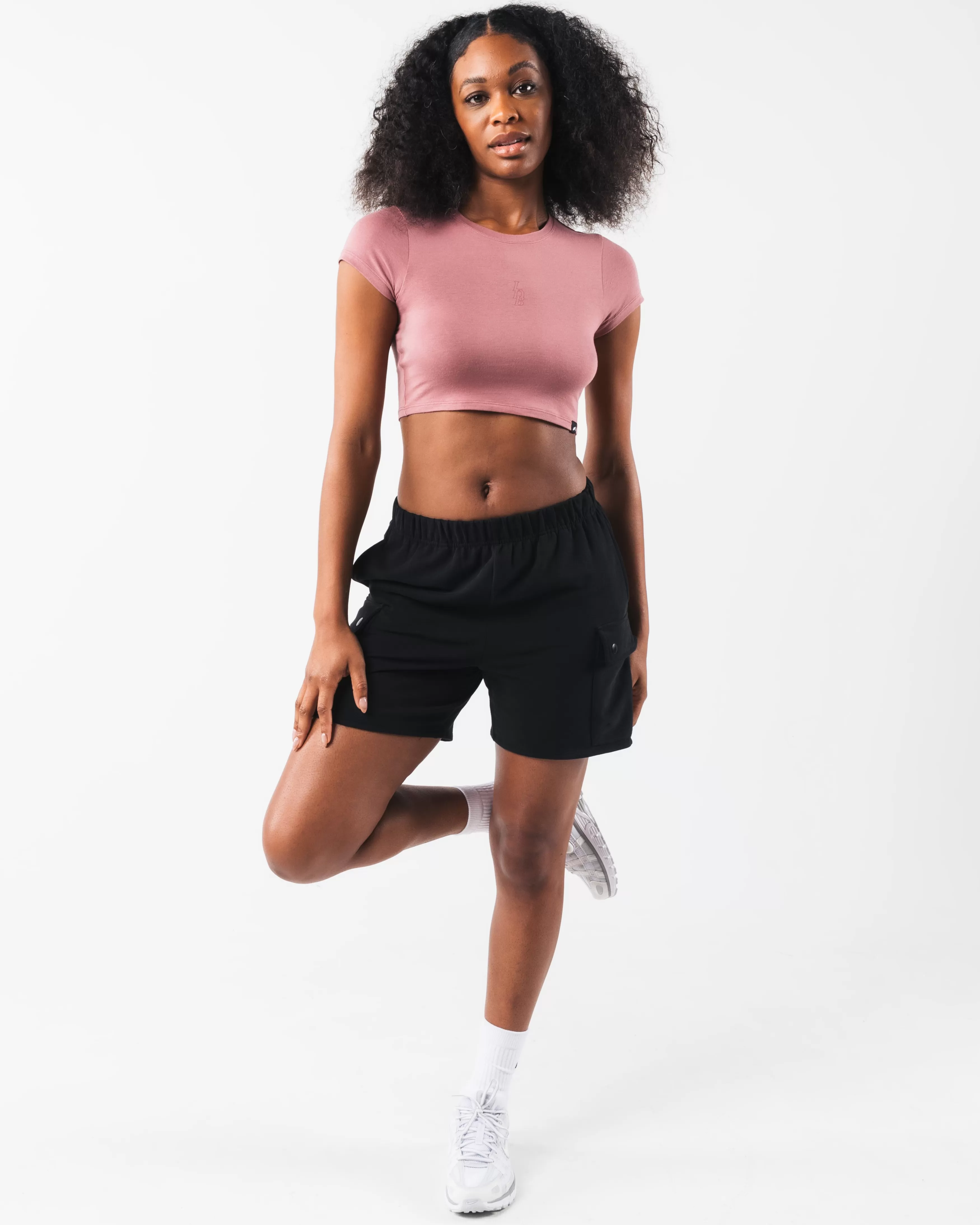 Women Alphalete Athletics T-shirts & Crops>LDB Crop Tee