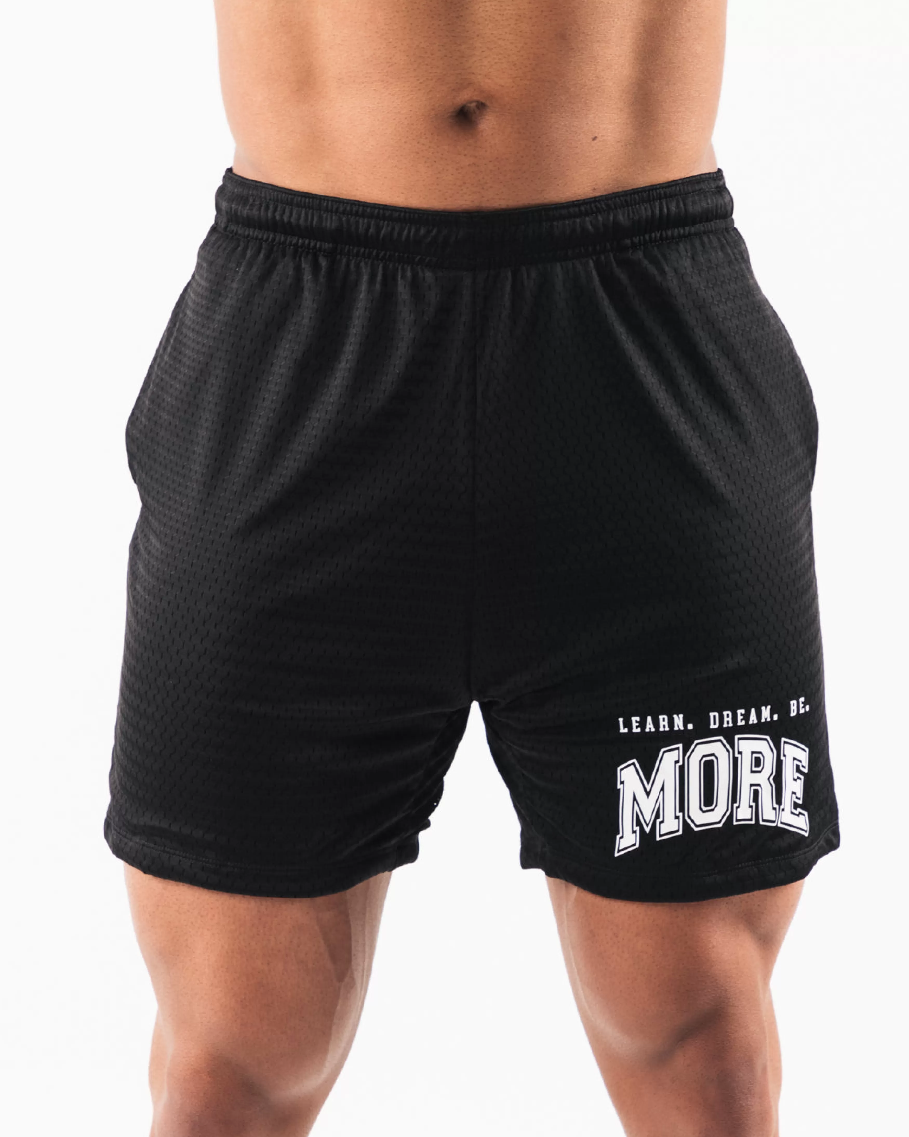 Alphalete Athletics Shorts>LDB More Mesh Short 6u201d