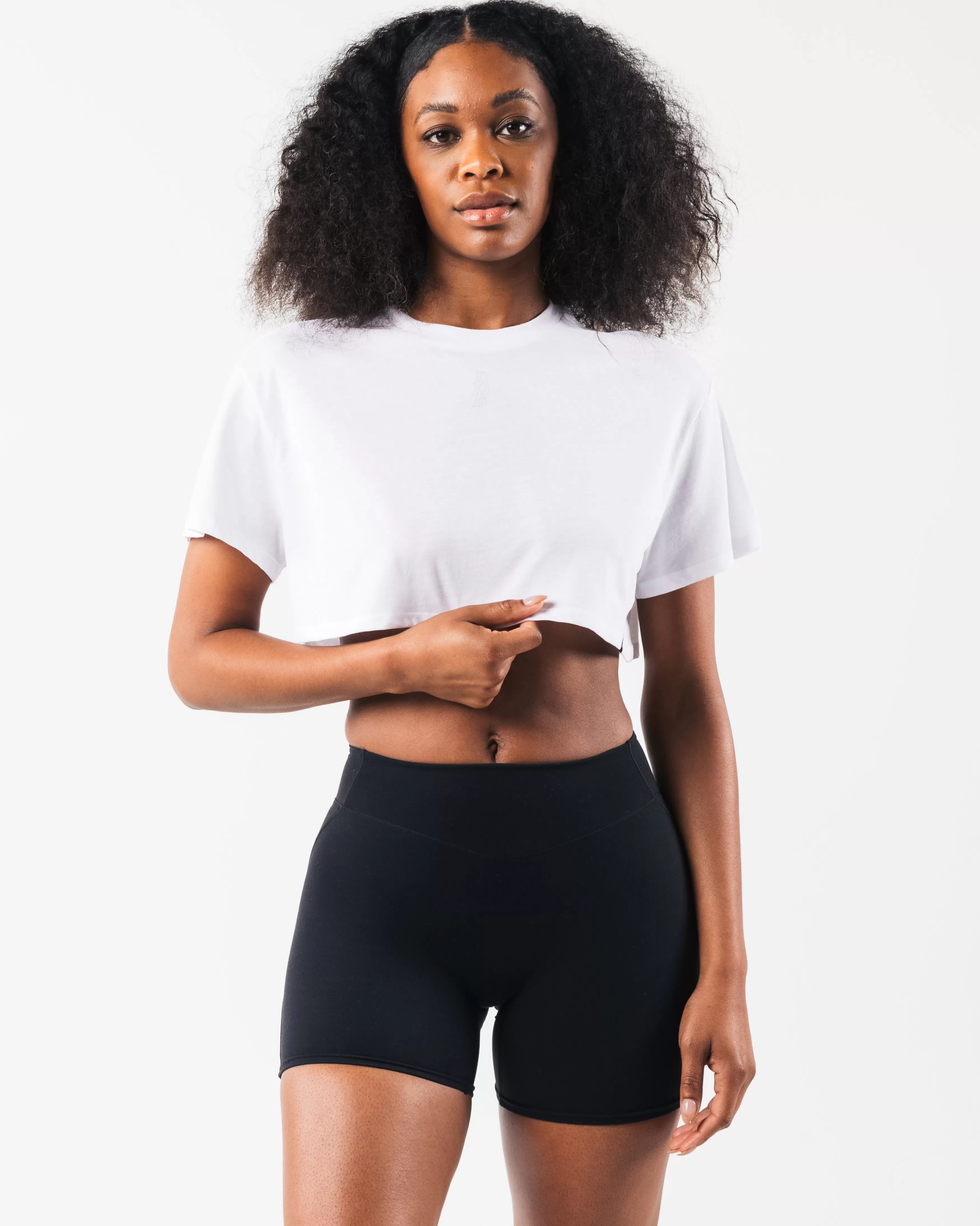 Women Alphalete Athletics T-shirts & Crops>LDB Oversized Crop Tee