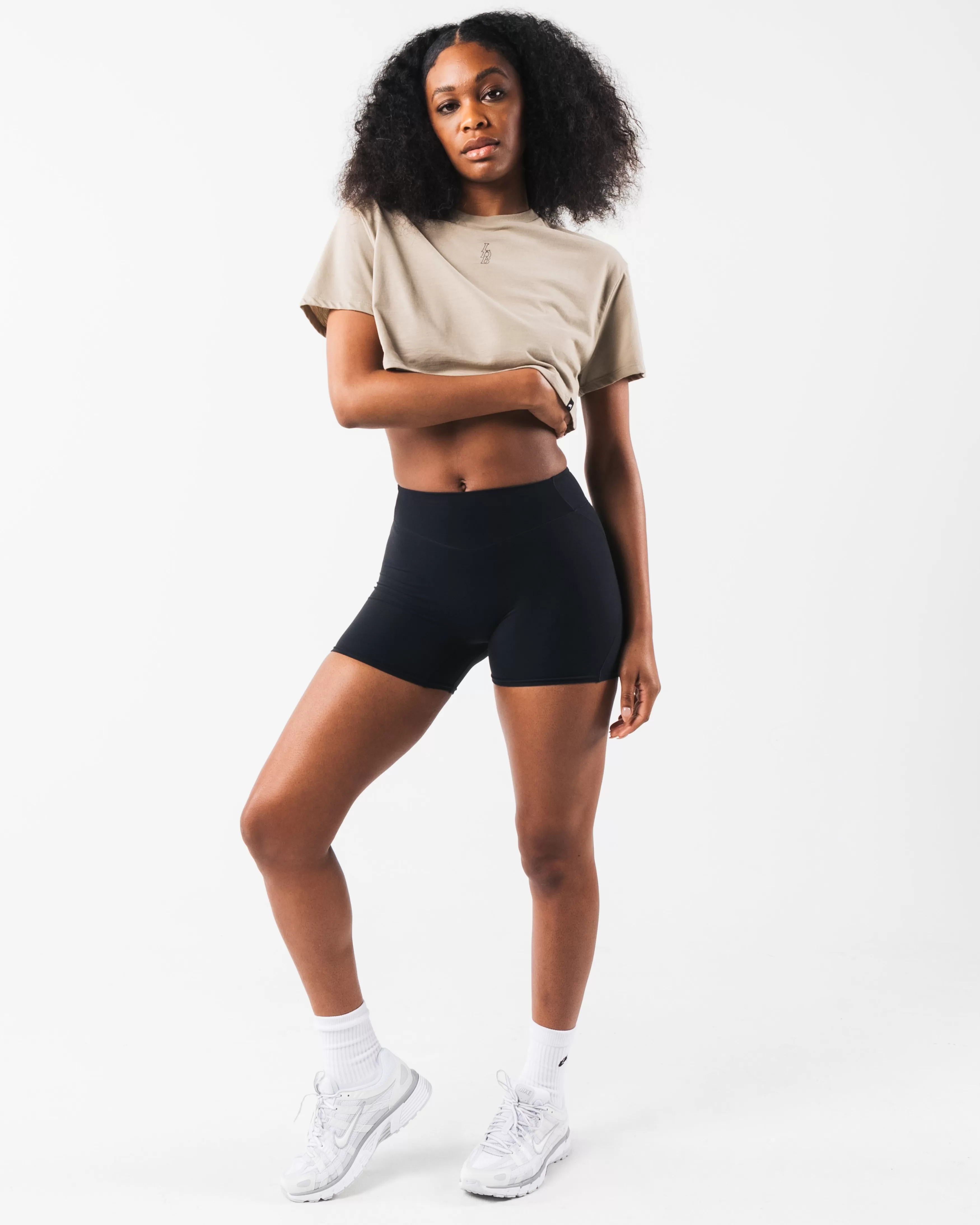 Women Alphalete Athletics T-shirts & Crops>LDB Oversized Crop Tee