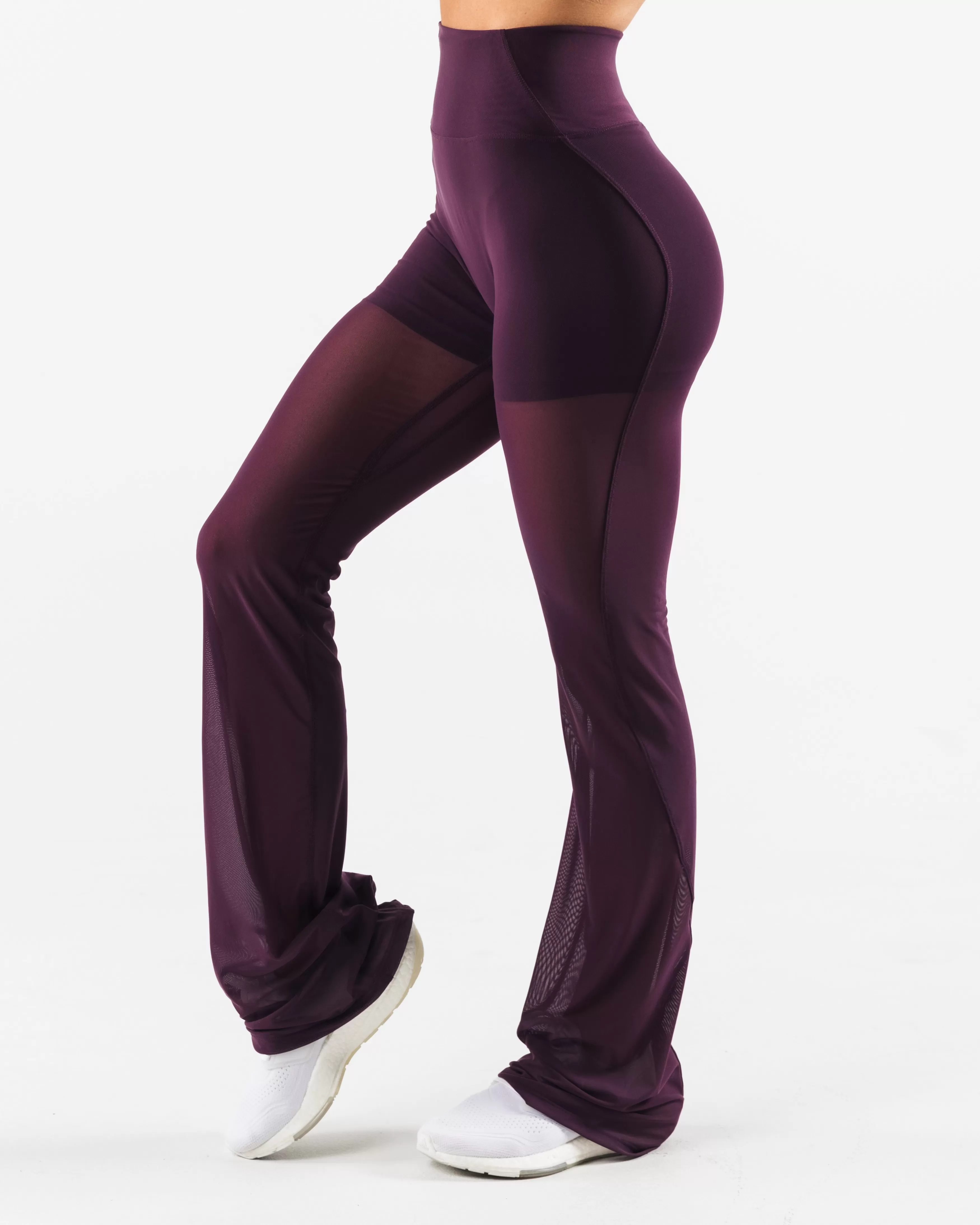 Women Alphalete Athletics Leggings>Mesh Astor Flared Pant