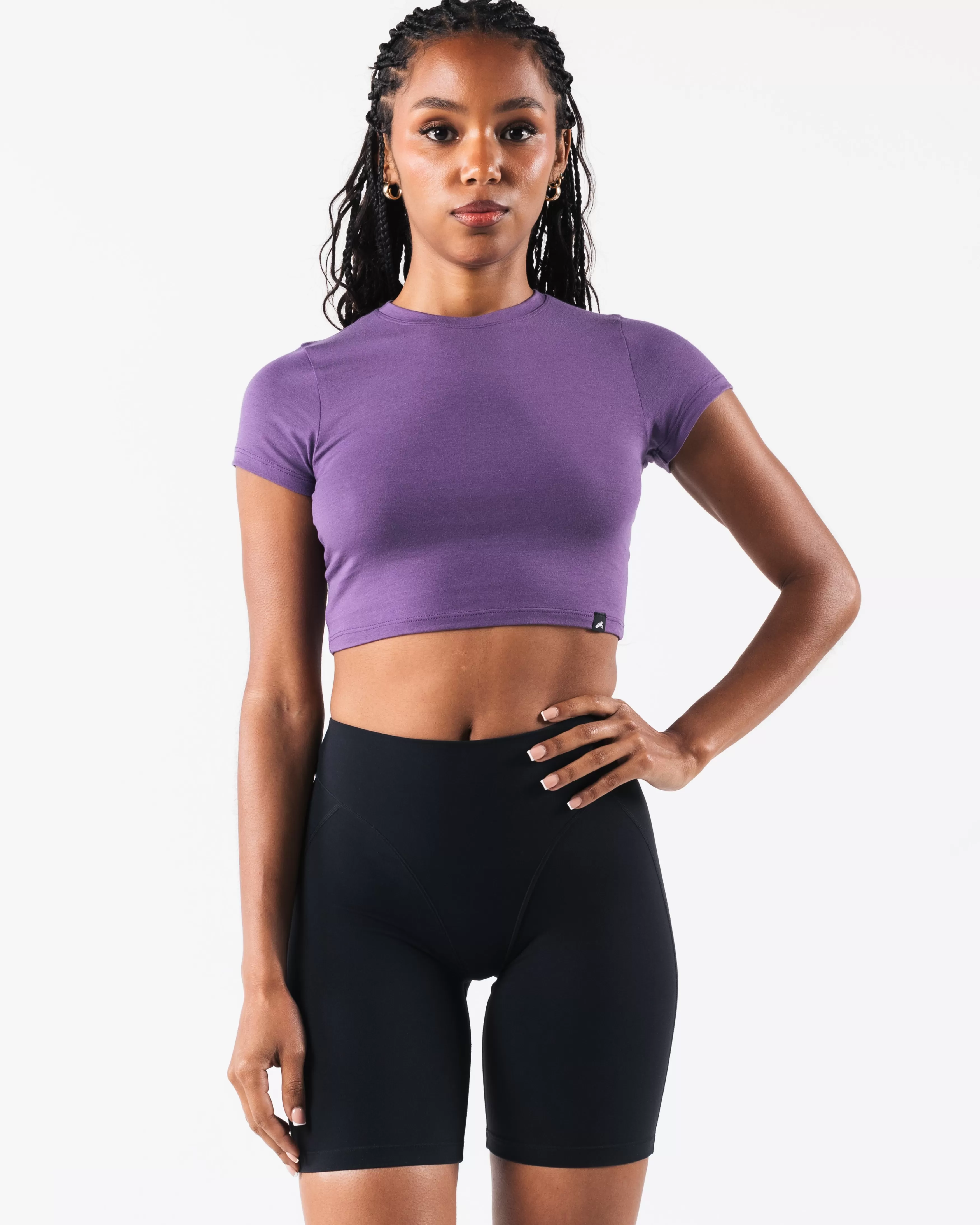 Women Alphalete Athletics T-shirts & Crops>OT Crop Tee