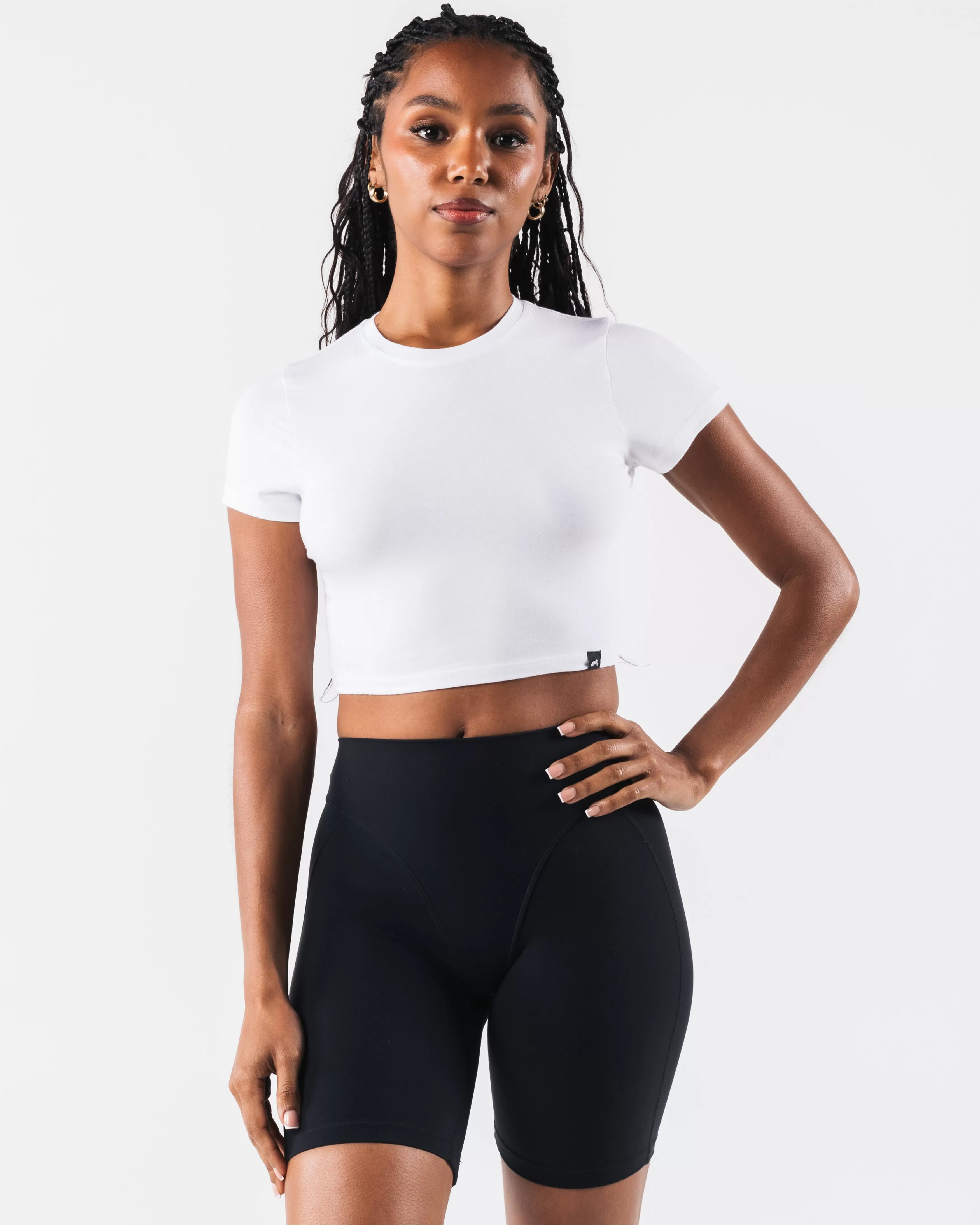 Women Alphalete Athletics T-shirts & Crops>OT Crop Tee