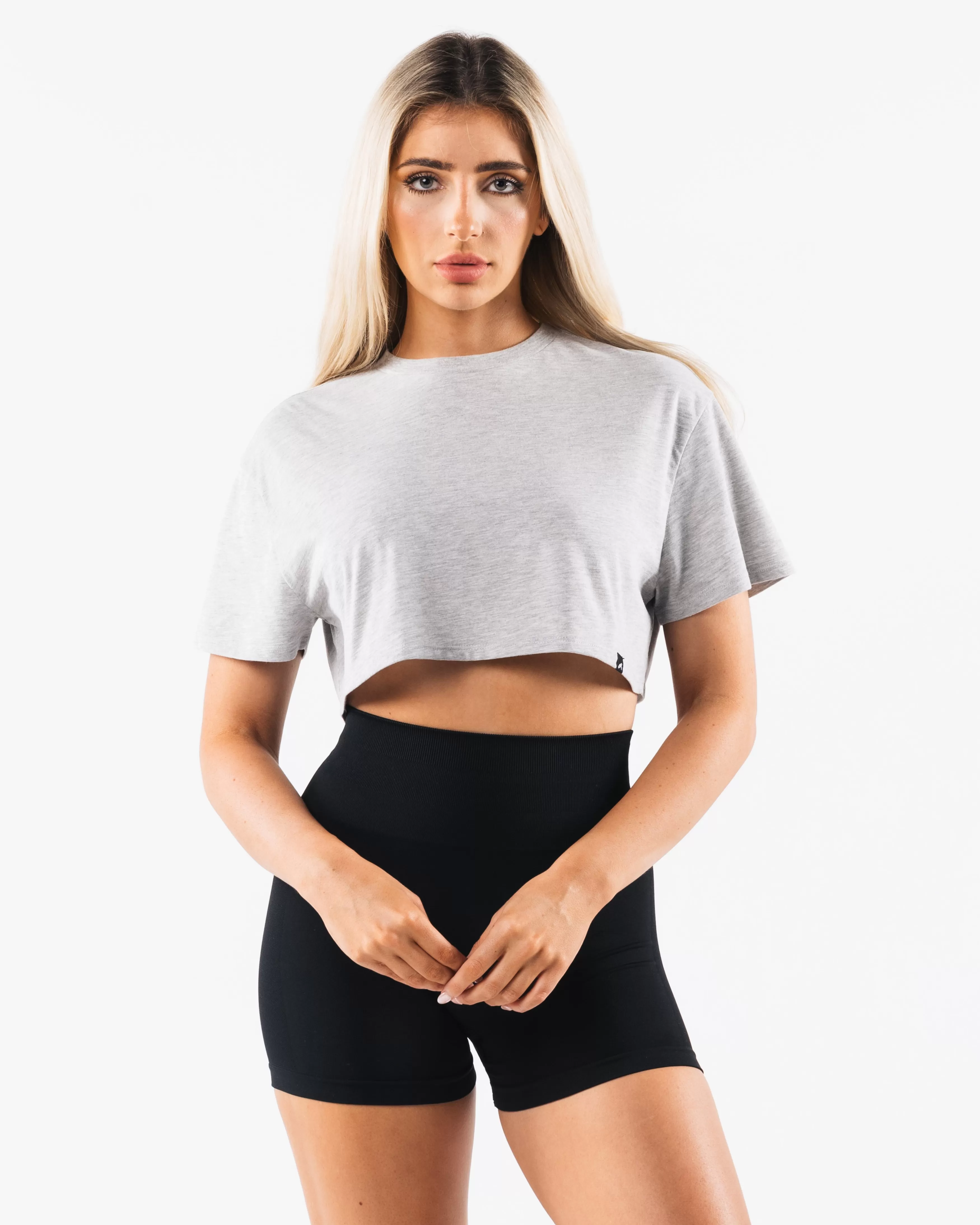 Women Alphalete Athletics T-shirts & Crops>OT Oversized Crop Tee