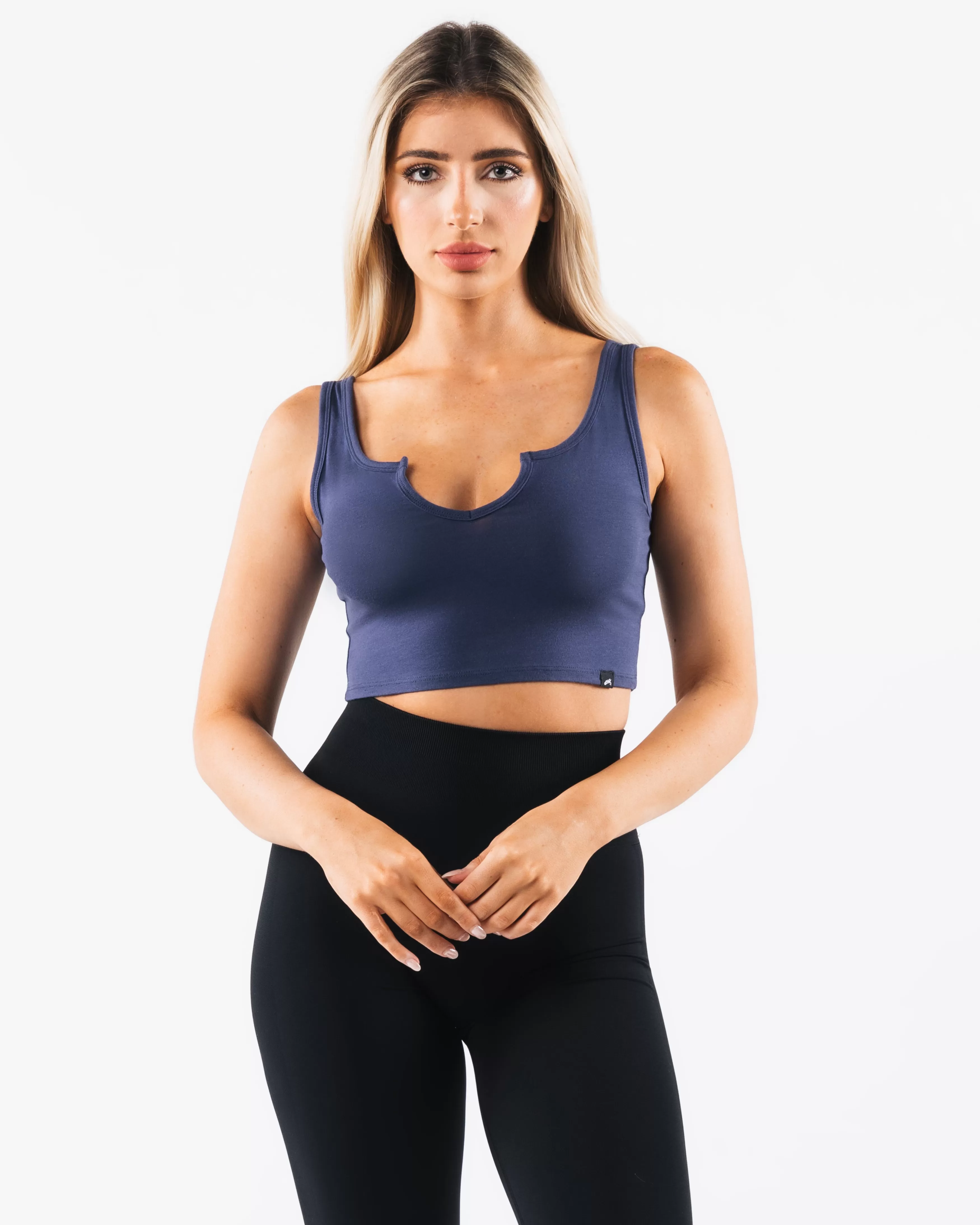 Women Alphalete Athletics Tank Tops>OT Slit Tank