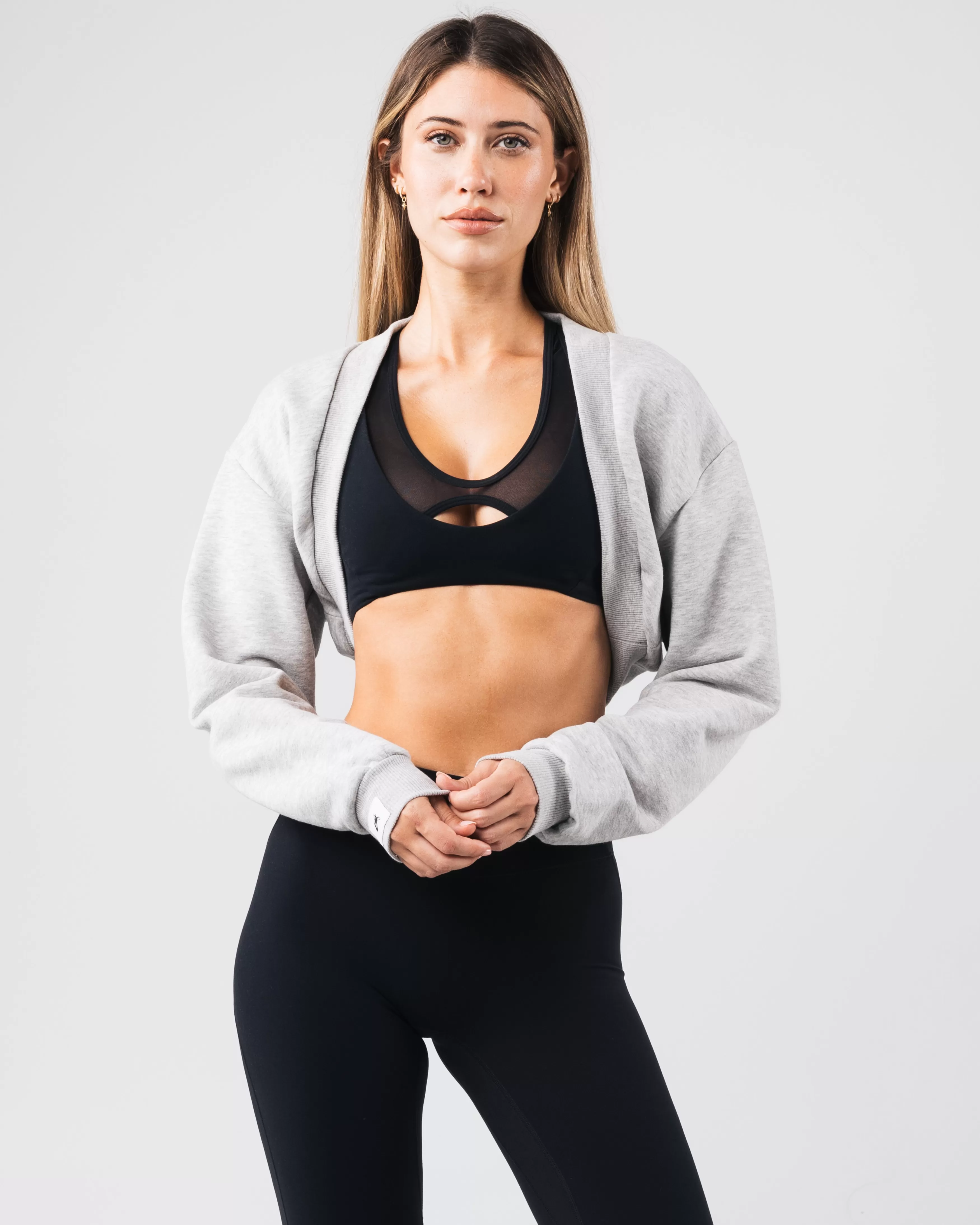 Women Alphalete Athletics Hoodies & Sweatshirts>Overlay Shrug