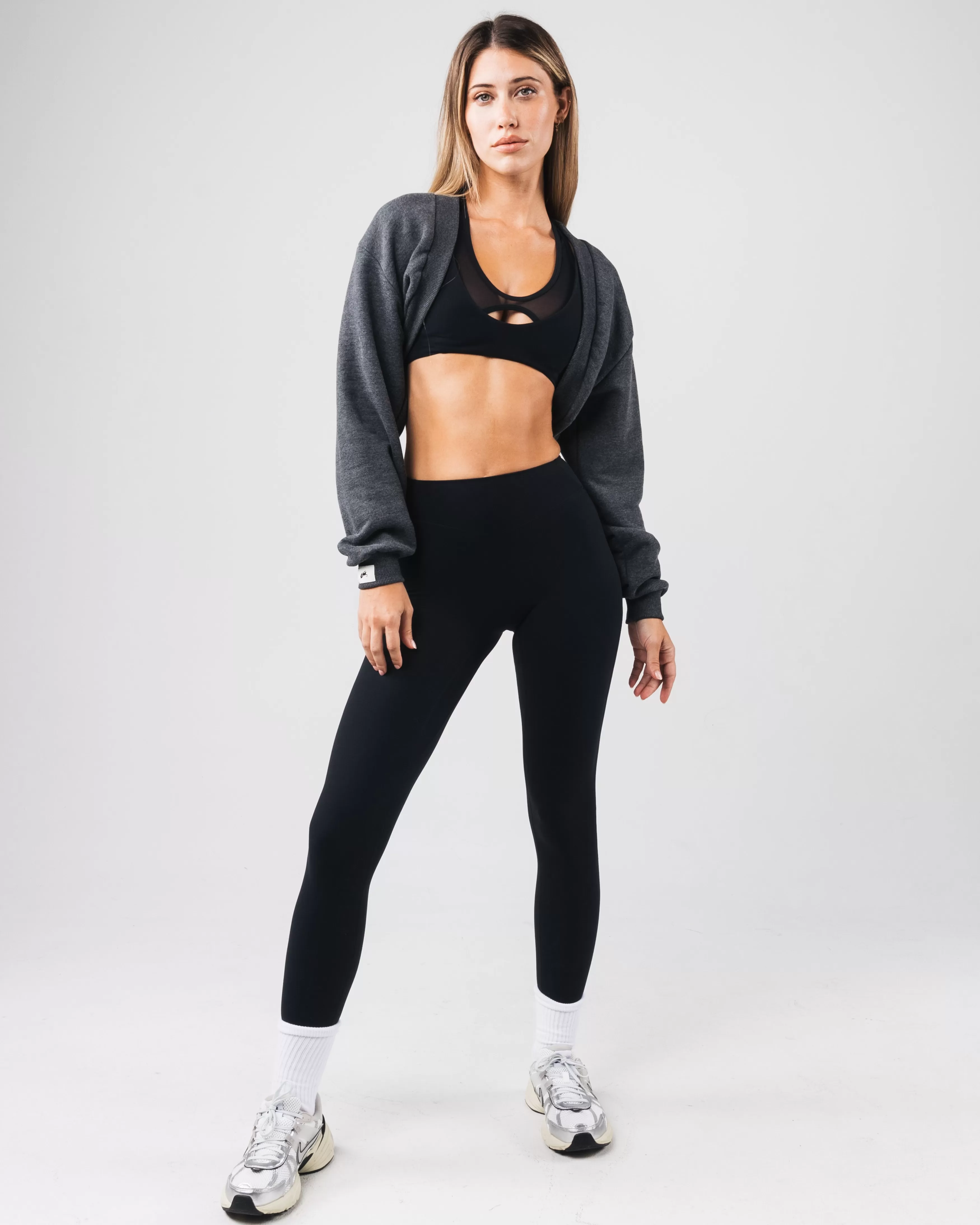 Women Alphalete Athletics Hoodies & Sweatshirts>Overlay Shrug