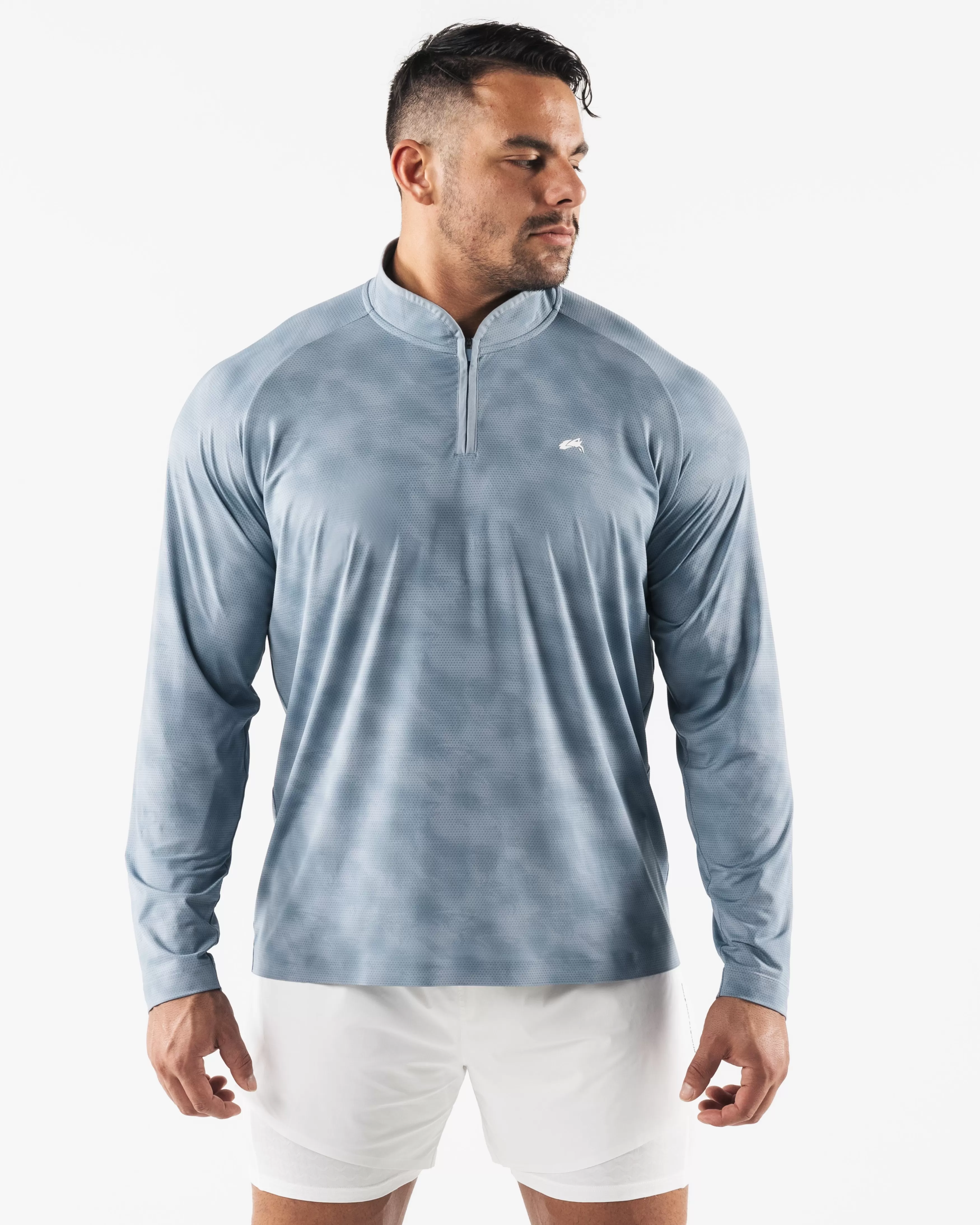 Alphalete Athletics T-shirts | Long Sleeve Shirts>Racer Quarter Zip