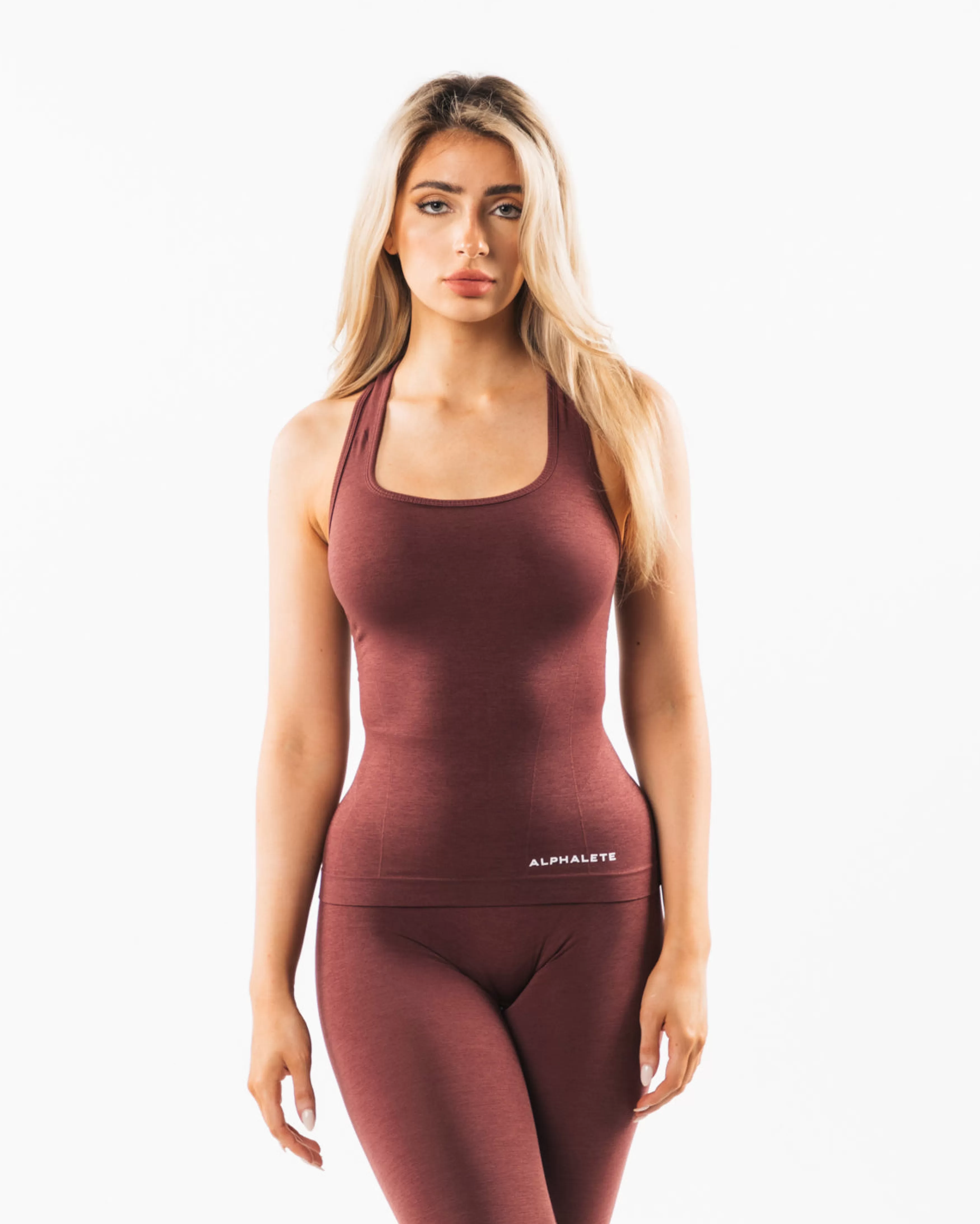 Women Alphalete Athletics Tank Tops>Seamless Racerback Tank