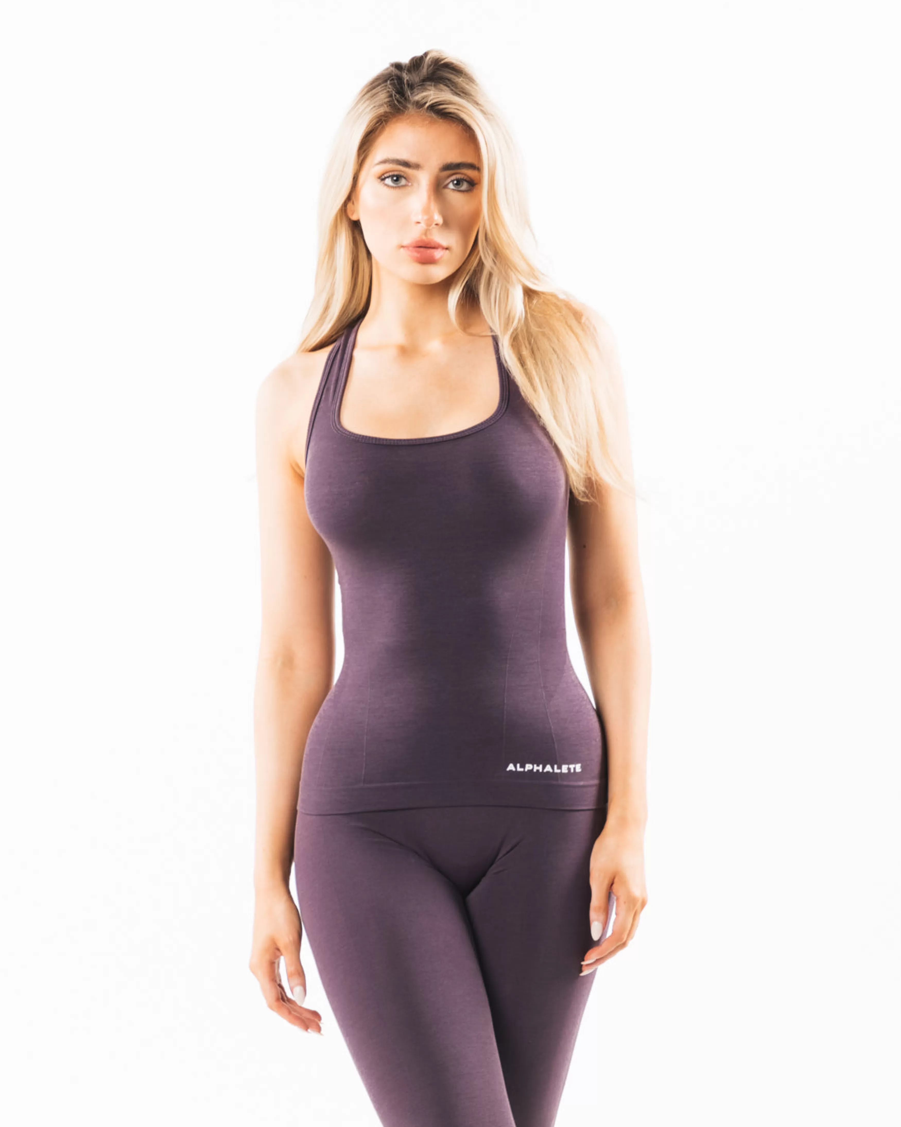 Women Alphalete Athletics Tank Tops>Seamless Racerback Tank