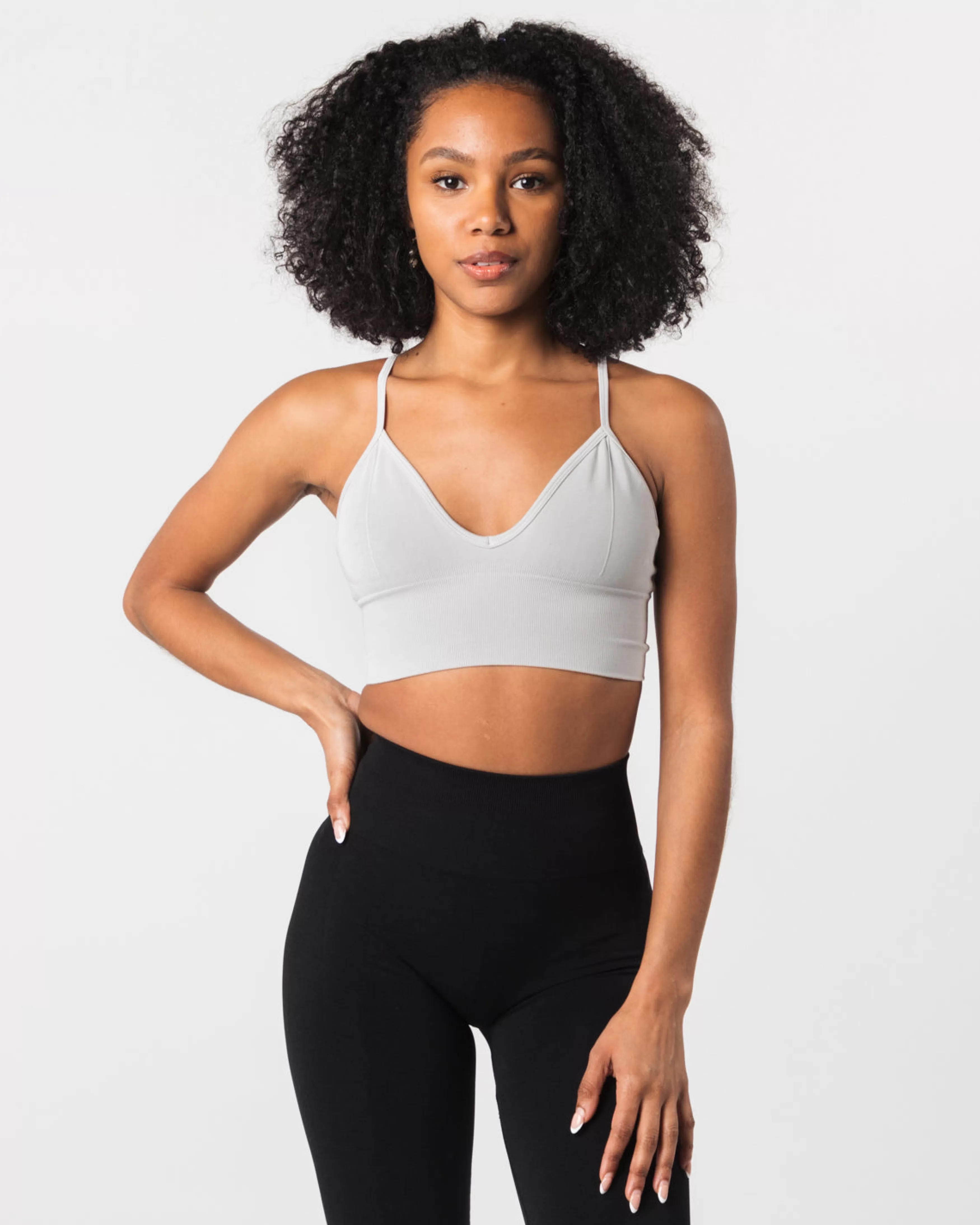 Women Alphalete Athletics Bras>Seamless Ribbed Bra