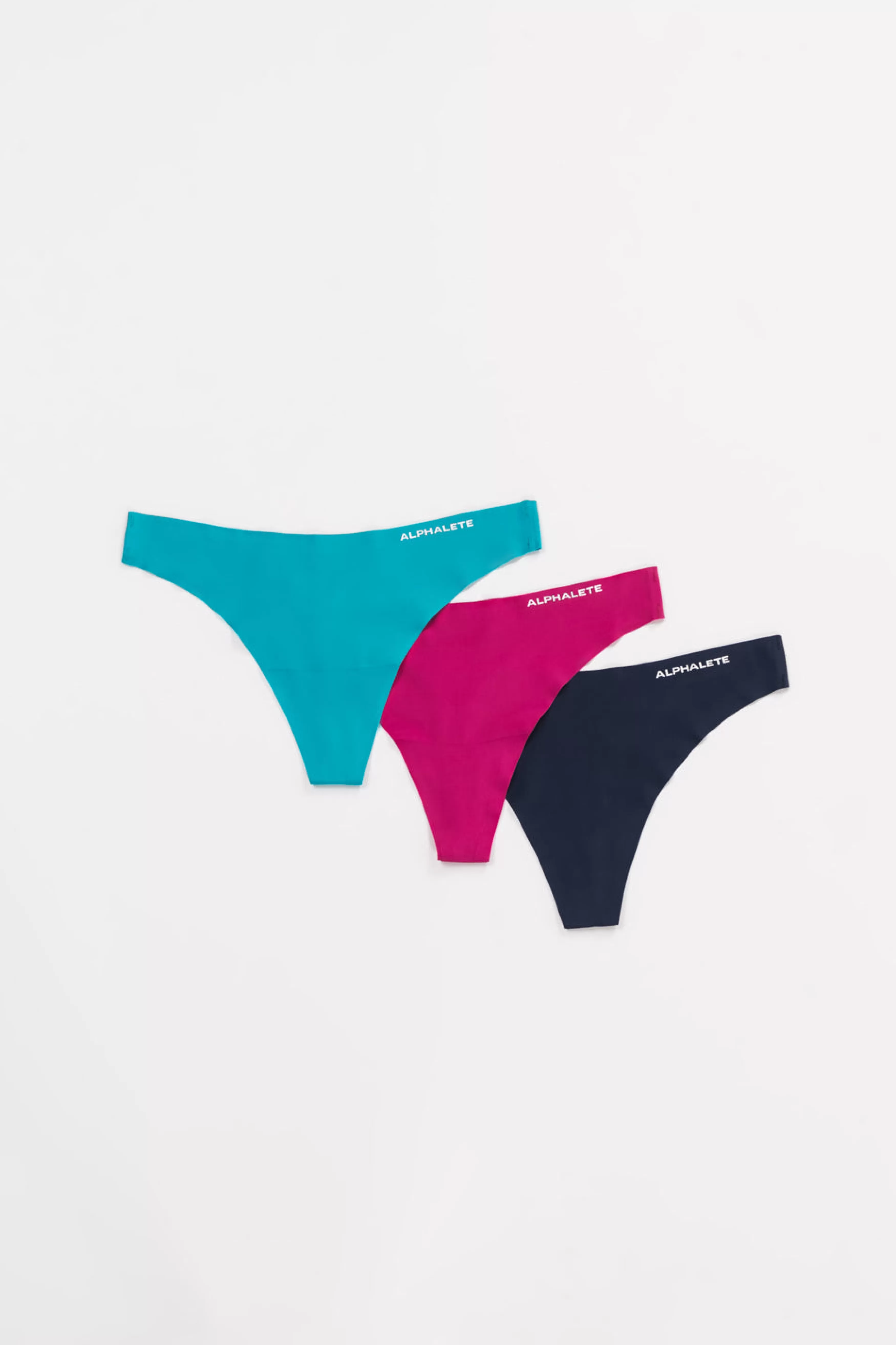 Women Alphalete Athletics Underwear>Seamless Thong 3pk