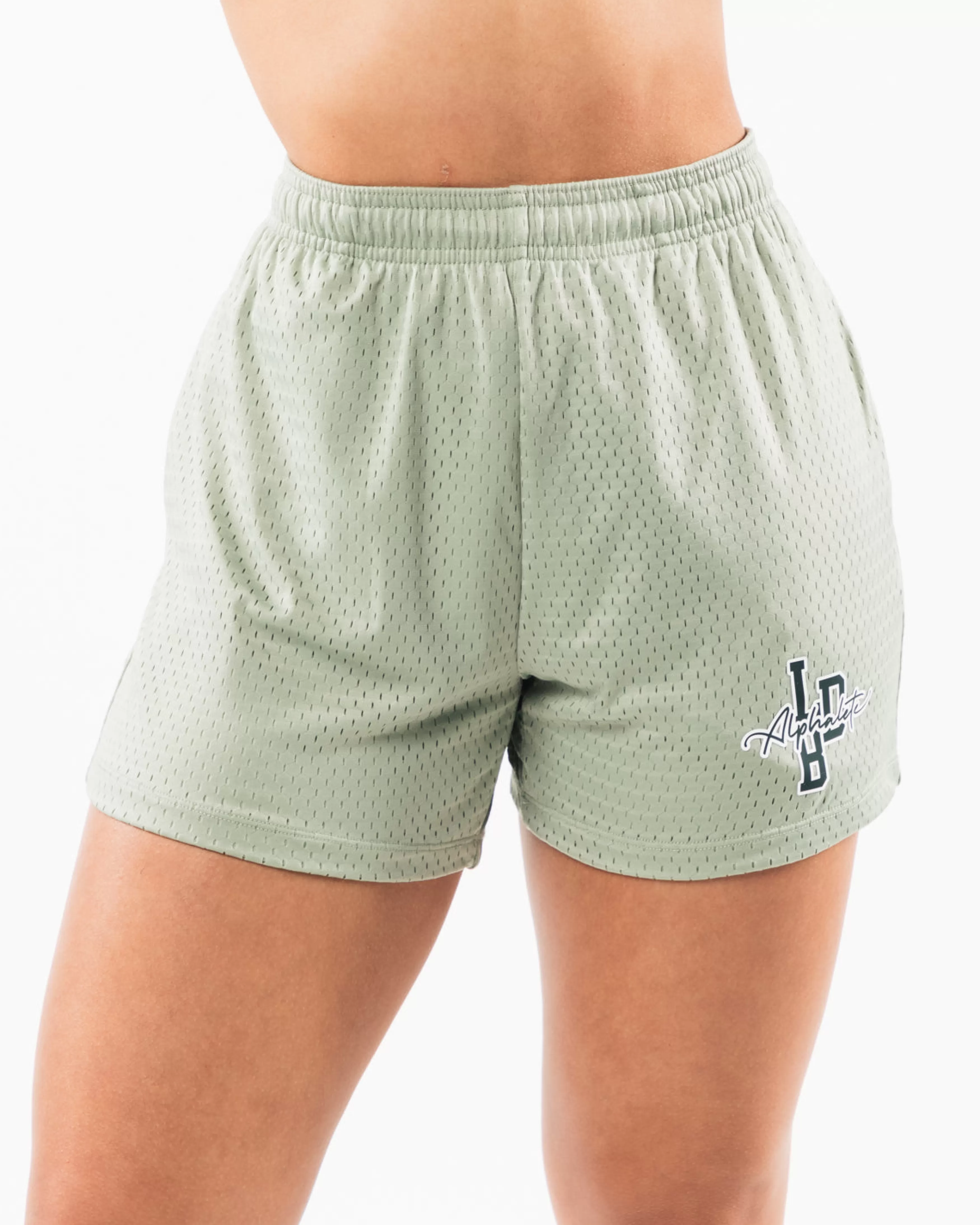 Women Alphalete Athletics Shorts>Signature Mesh Short 4"