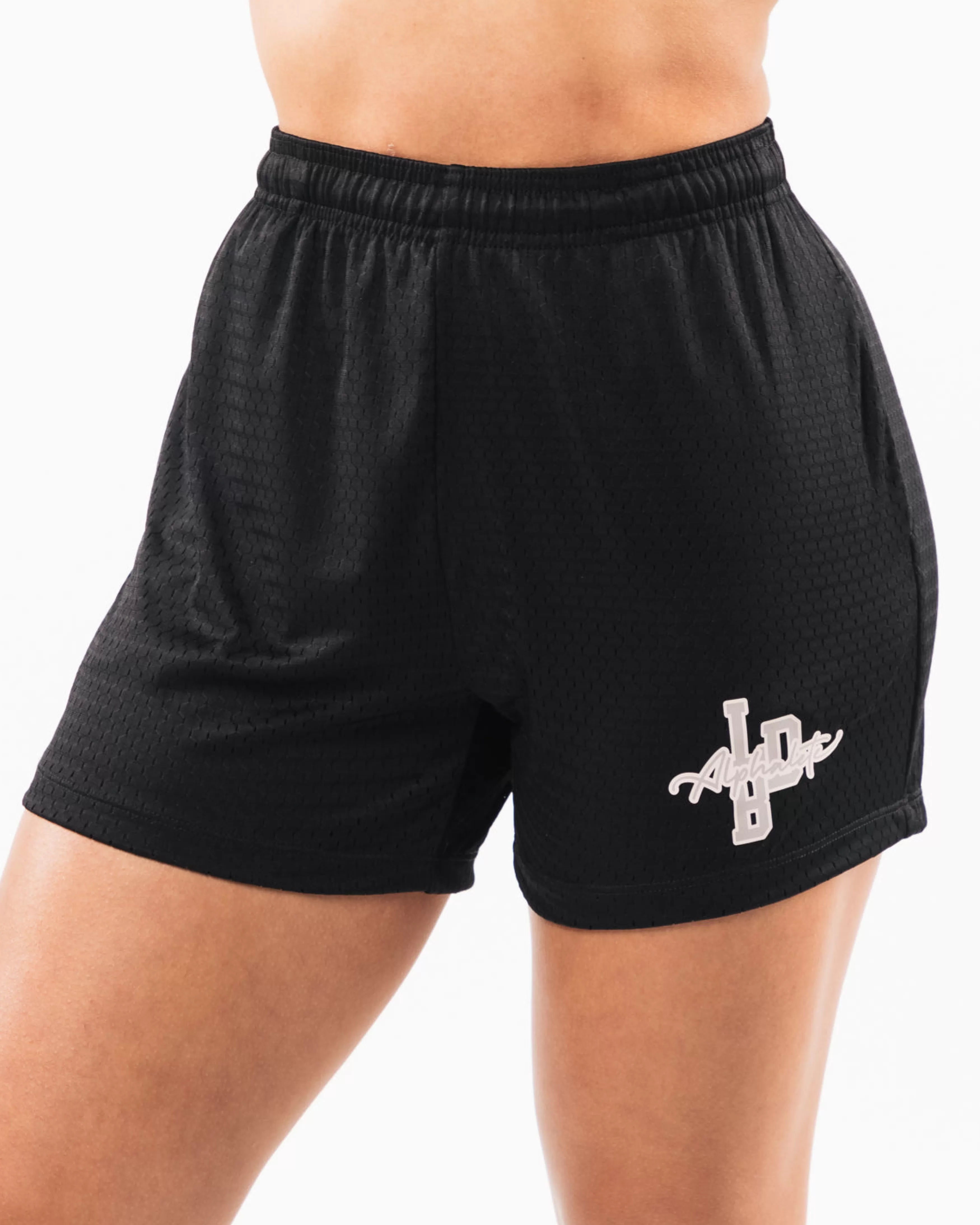 Women Alphalete Athletics Shorts>Signature Mesh Short 4"