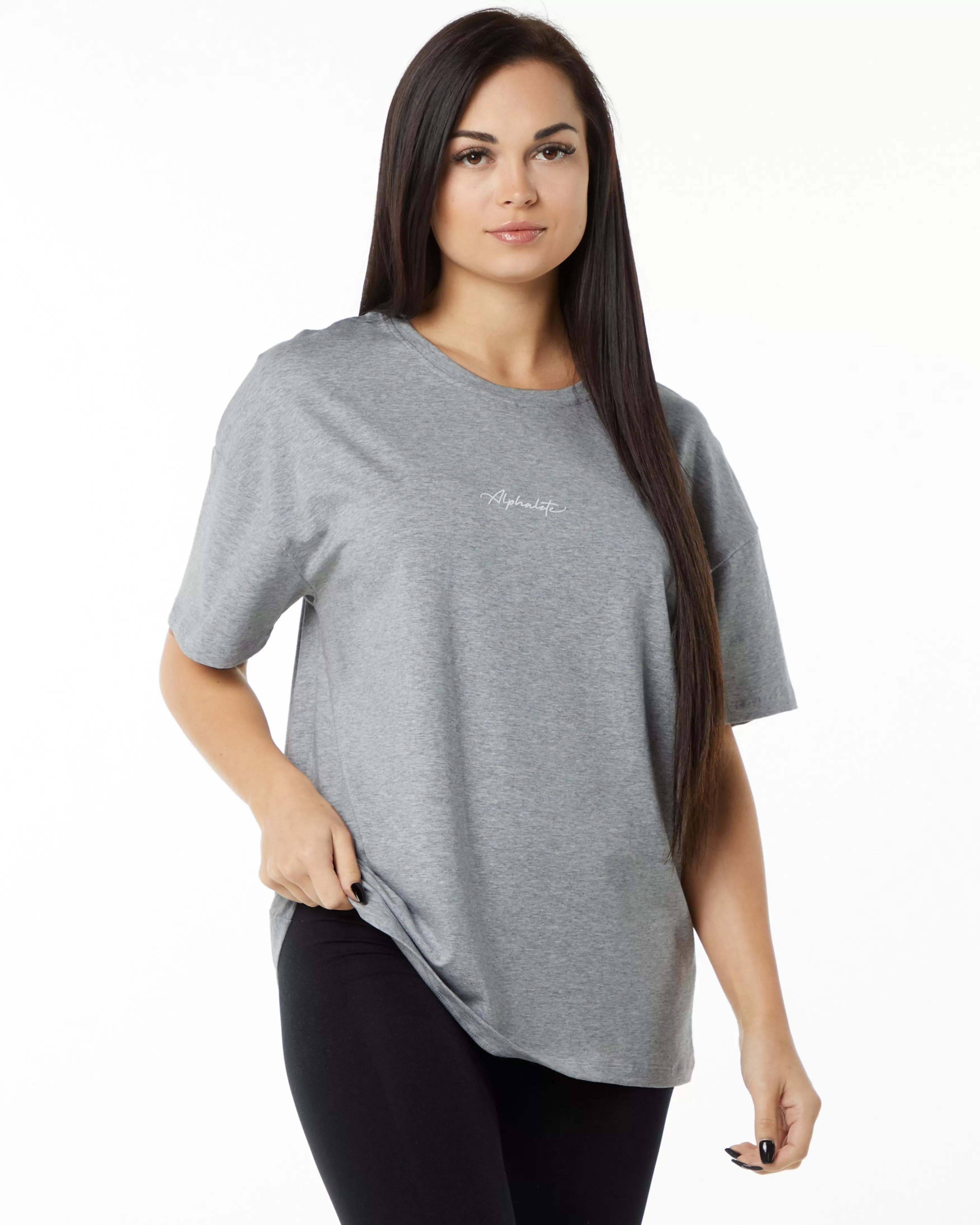 Women Alphalete Athletics T-shirts & Crops>Signature Oversized Tee