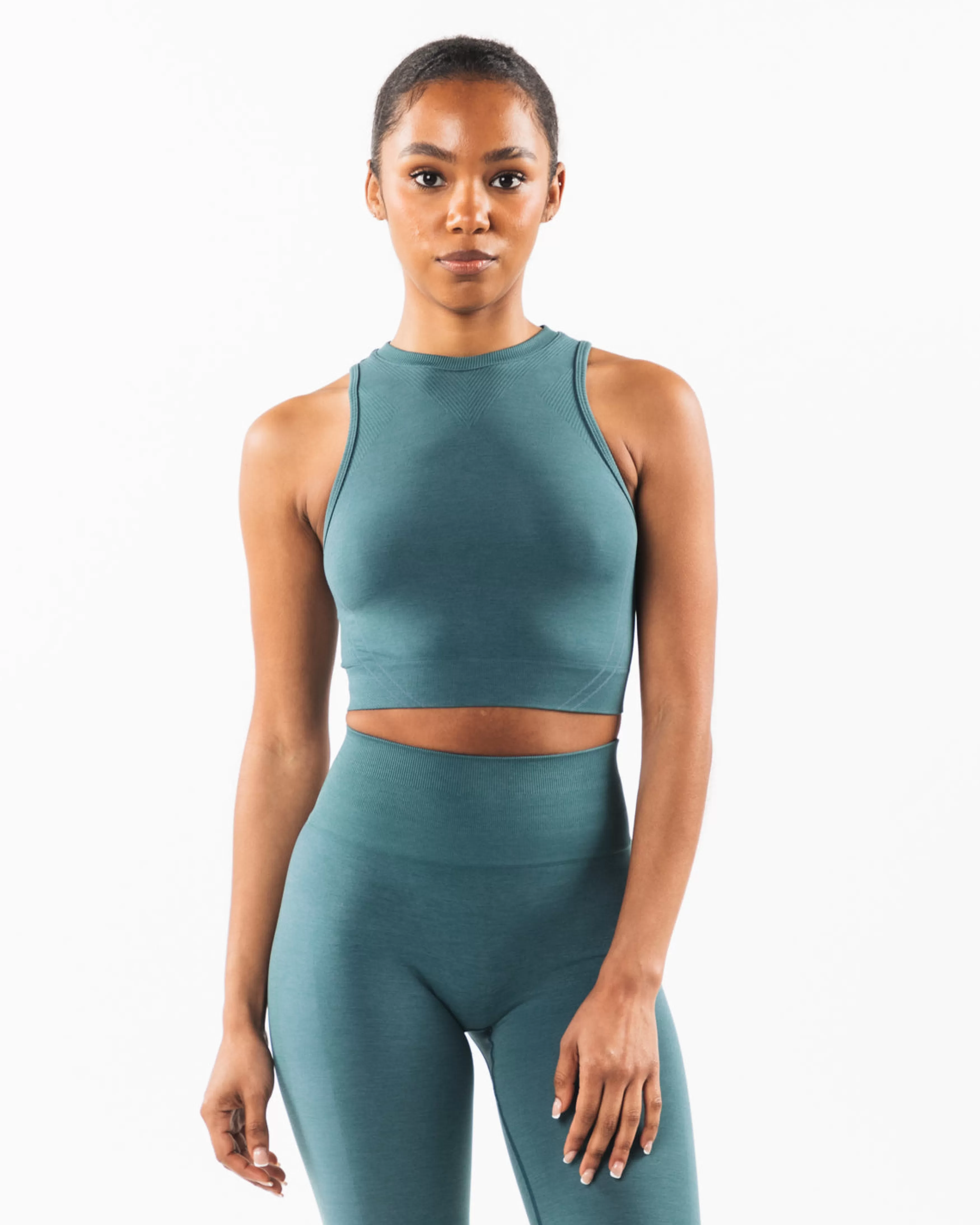 Women Alphalete Athletics Tank Tops>Stratus Crop Tank