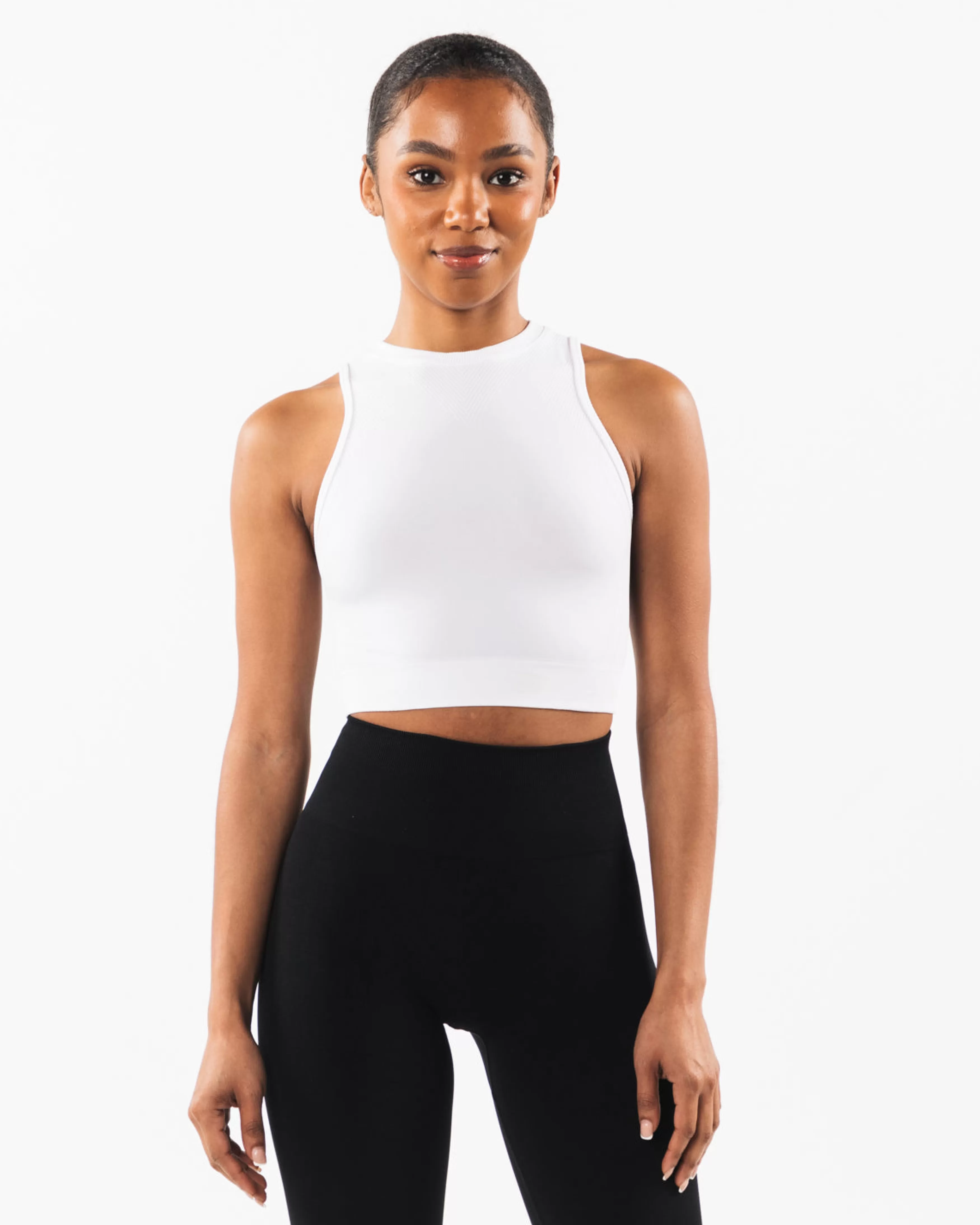 Women Alphalete Athletics Tank Tops>Stratus Crop Tank