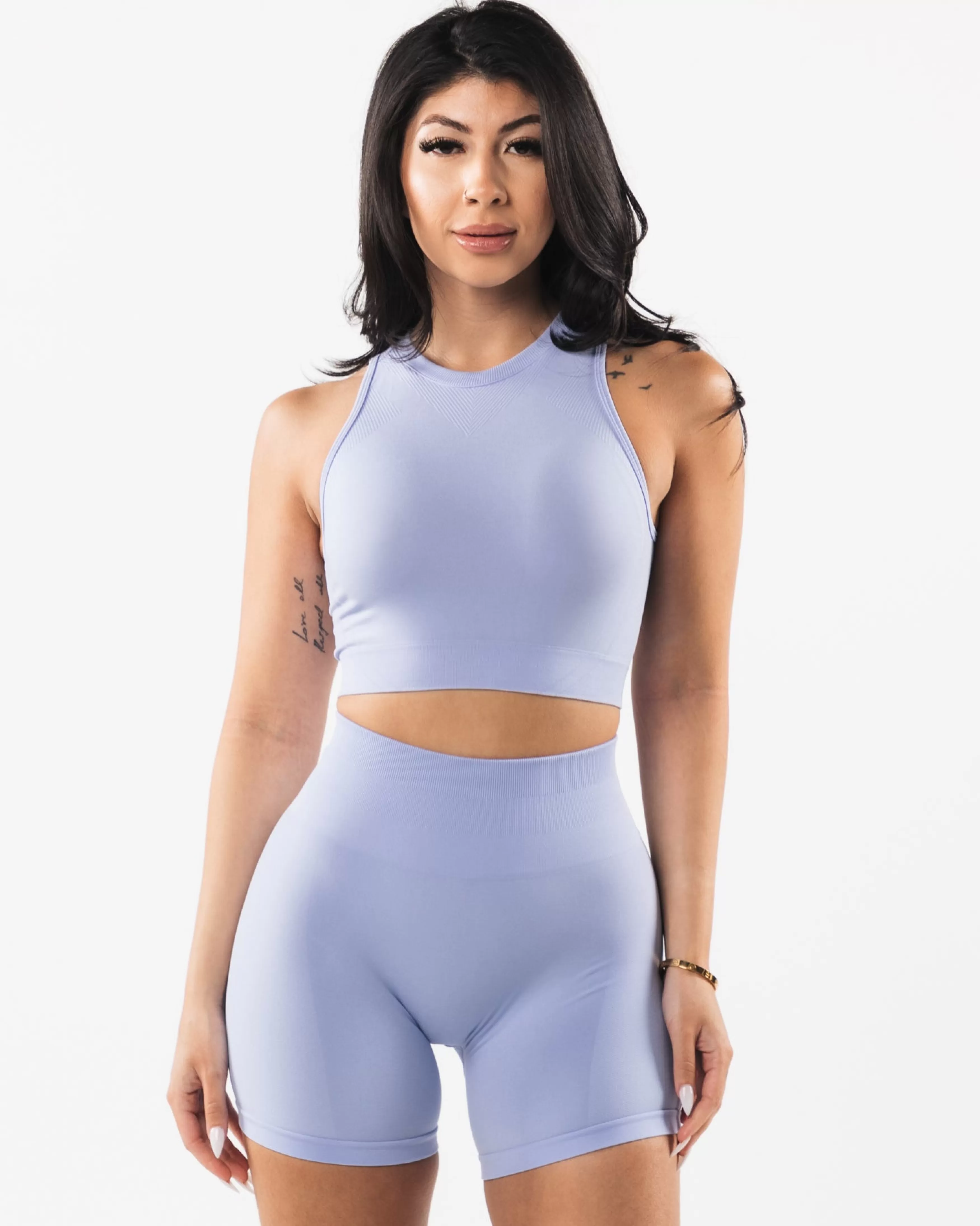 Women Alphalete Athletics Tank Tops>Stratus Crop Tank