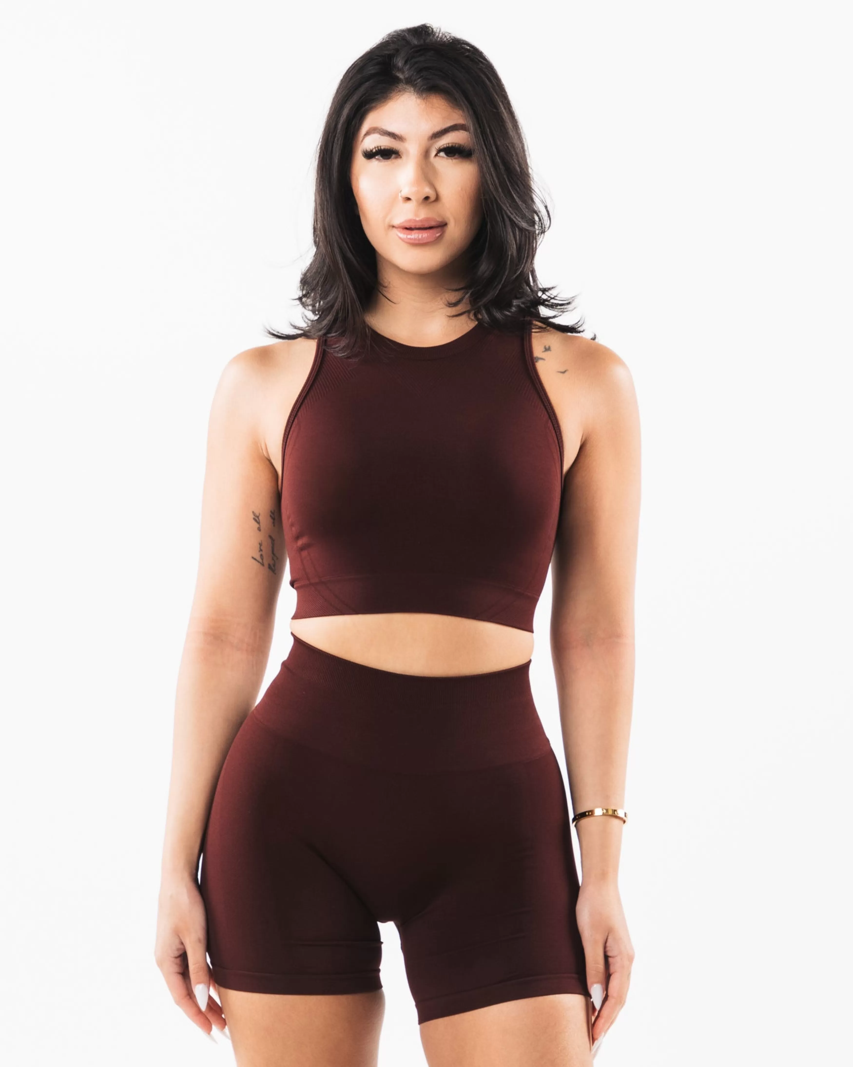 Women Alphalete Athletics Tank Tops>Stratus Crop Tank