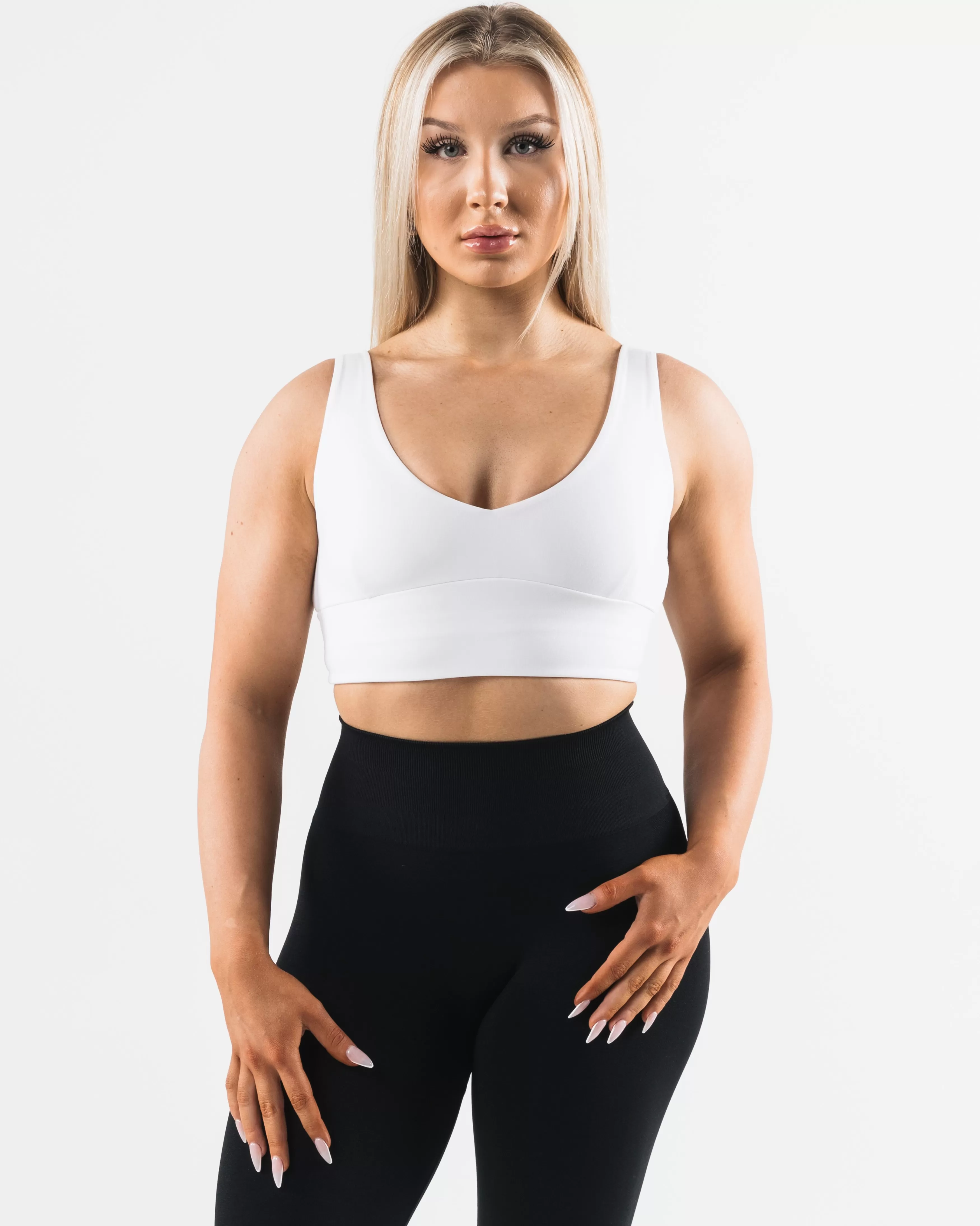 Women Alphalete Athletics Bras>Tenacity Celeste Bra A/B Cup