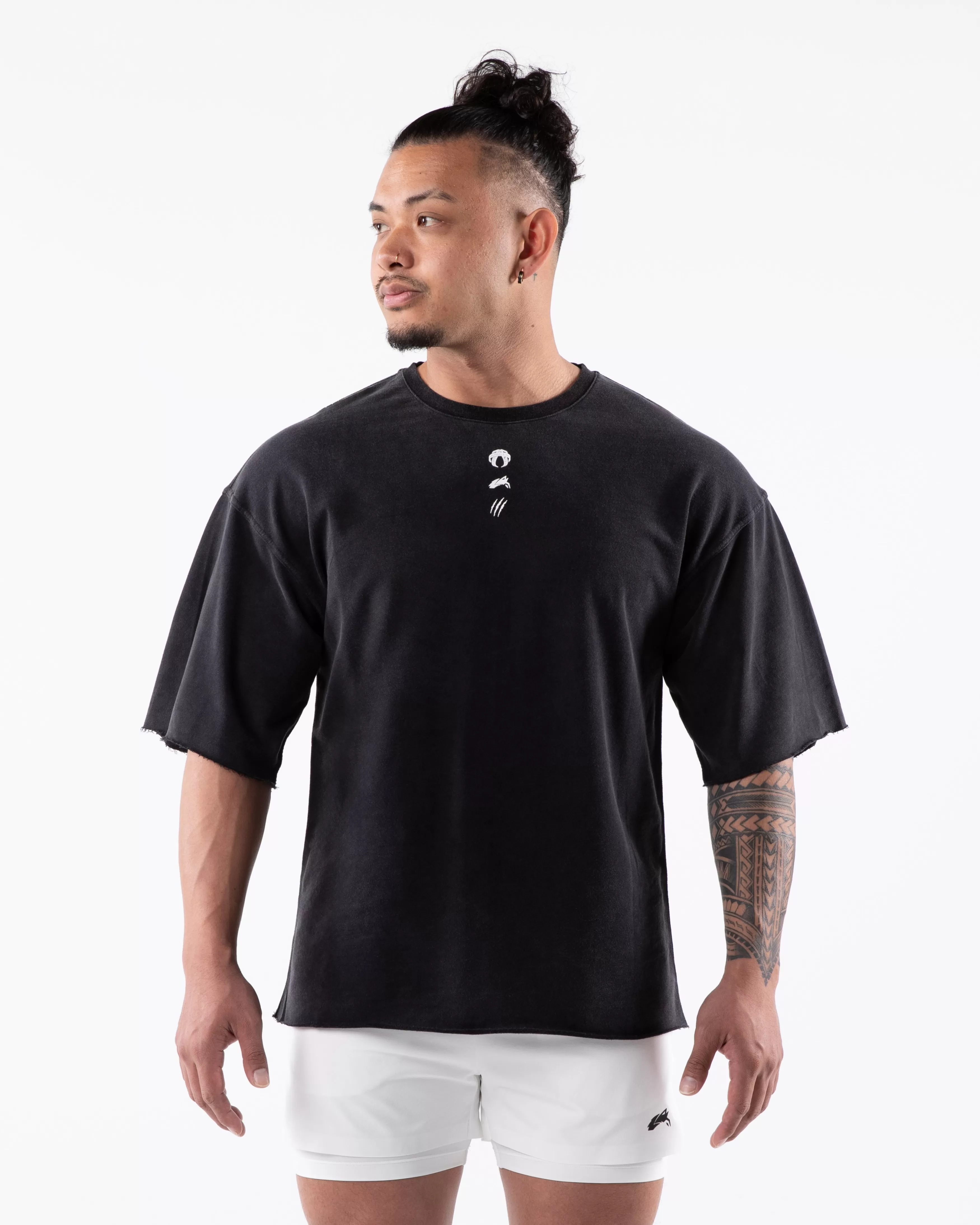 Alphalete Athletics T-shirts>Three Pillar Terry Tee