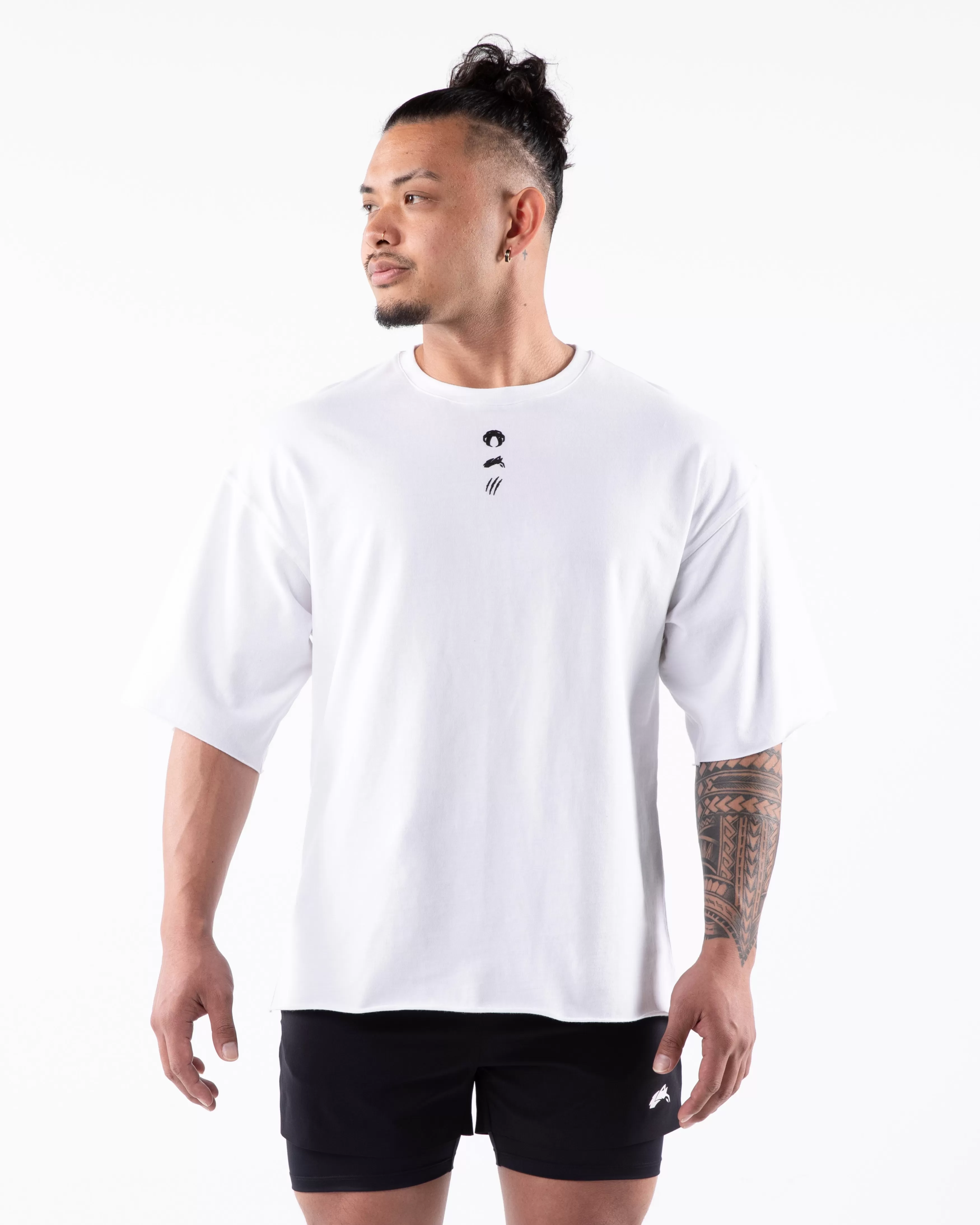 Alphalete Athletics T-shirts>Three Pillar Terry Tee